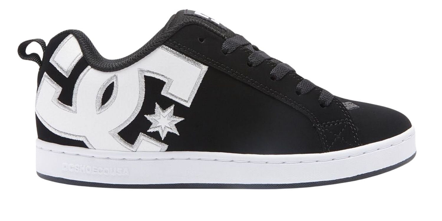 chaussures DC Court Graffik - BWS/Black/White Stencil - women´s