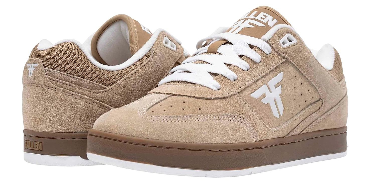 topánky Fallen The Valor - Tan/Dk Gum/White - men´s