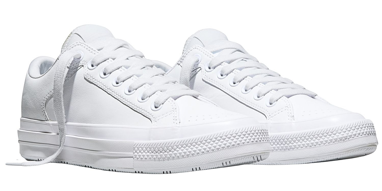 topánky Converse Chuck Taylor Pennant SE OX - A19287/White/White/White