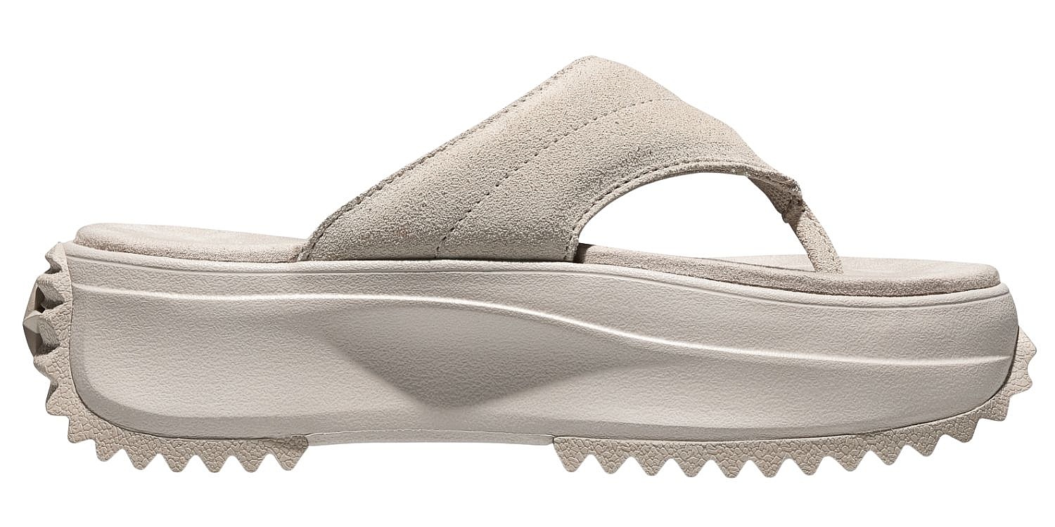 tongs Converse Run Star Platform Suede - A20651/Papyrus/Papyrus/Papyrus - women´s