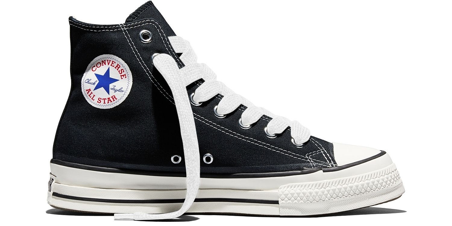 chaussures Converse Chuck Taylor Throwback Hi - A19079/Black/Vintage White/Red