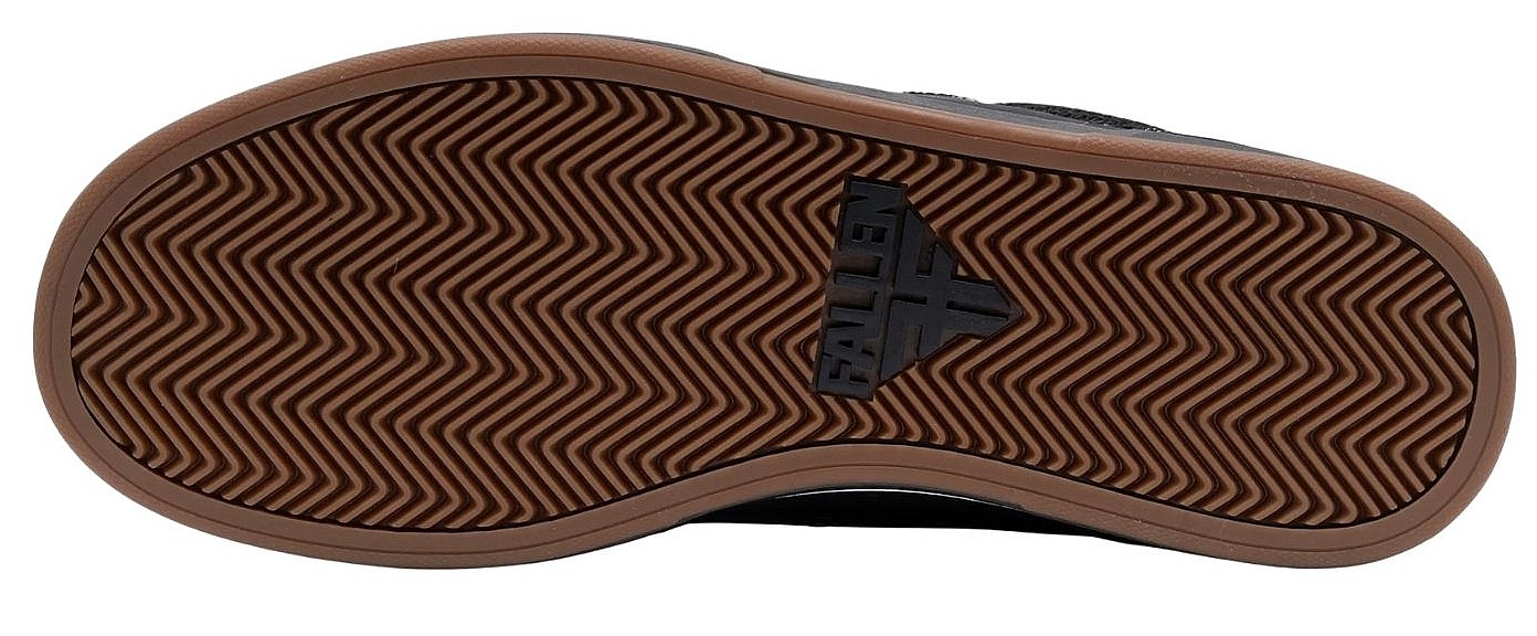 chaussures Fallen Patriot - Black/White/Gum - men´s