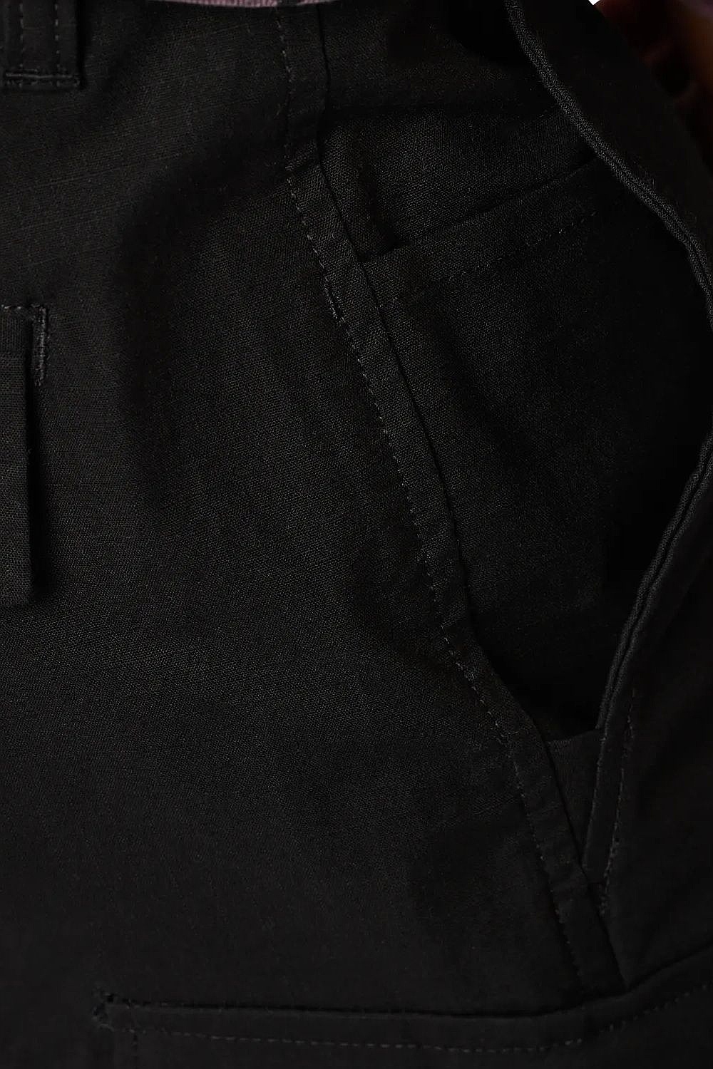 short Fox Cargo Ripstop - Black - men´s