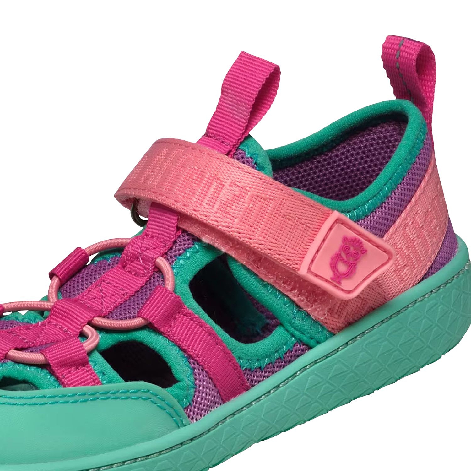 chaussures Affenzahn Vegan Roughy Owl - Purple - kid´s