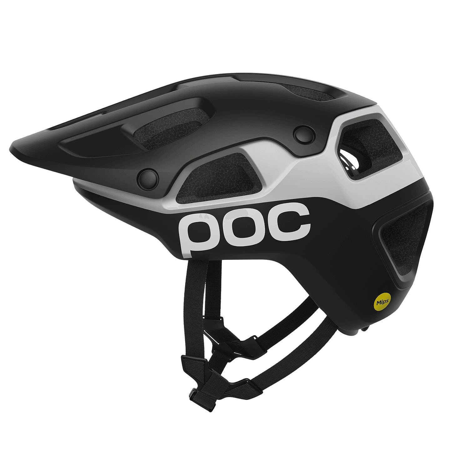 helma Poc Cularis Pure Mips - Uranium Black Matt/Hydrogen White