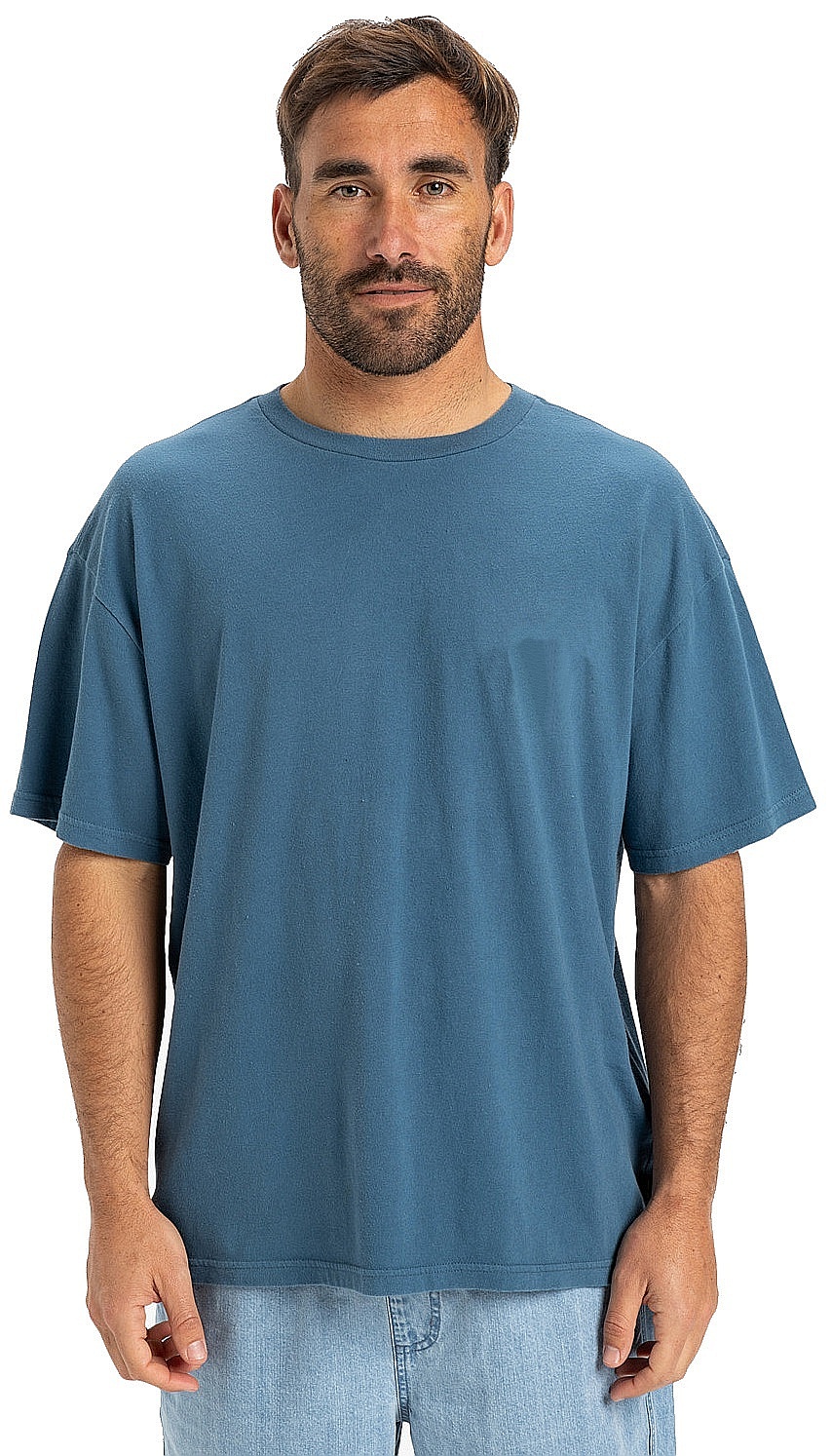 koszulka Quiksilver GH Crystal Jet No Print - BPR0/Real Teal - men´s