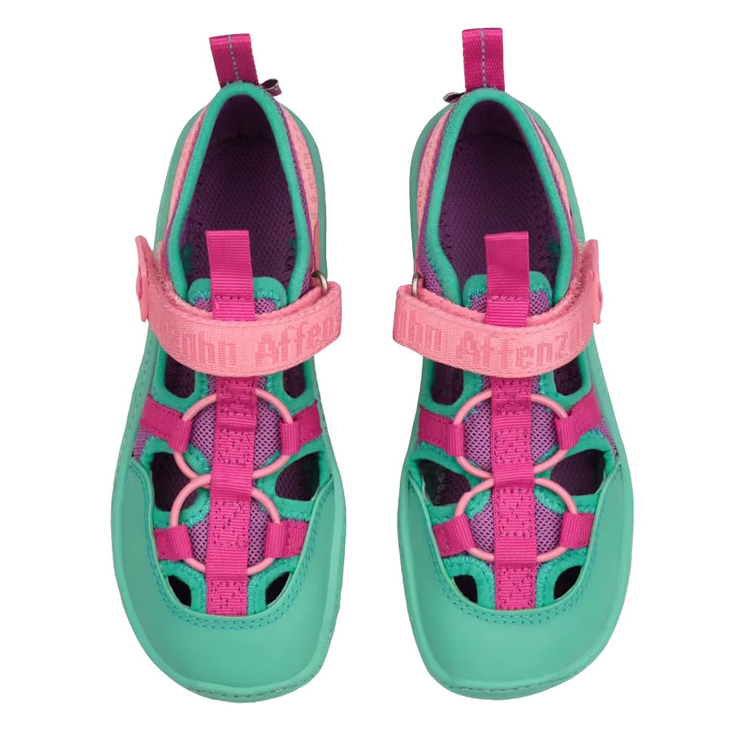 chaussures Affenzahn Vegan Roughy Owl - Purple - kid´s