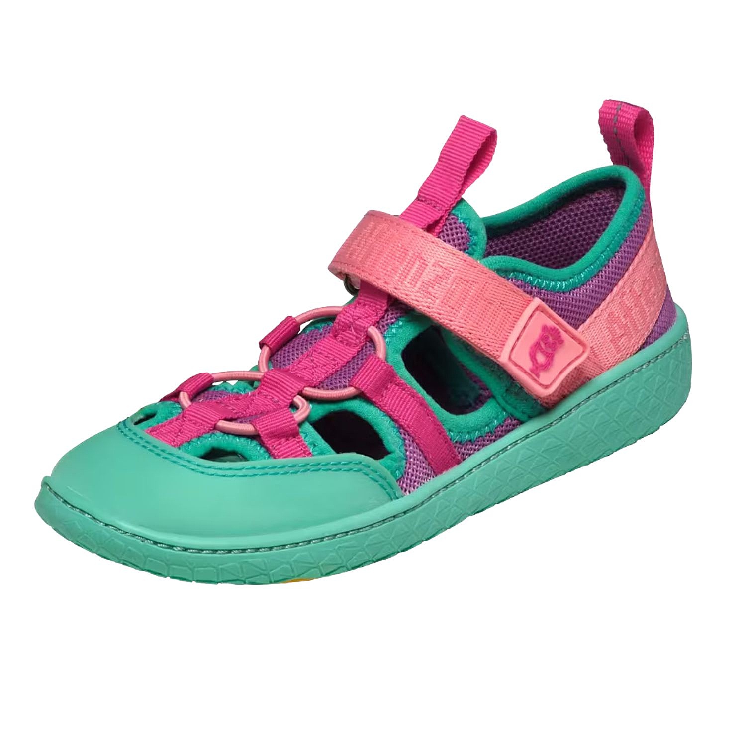 chaussures Affenzahn Vegan Roughy Owl - Purple - kid´s