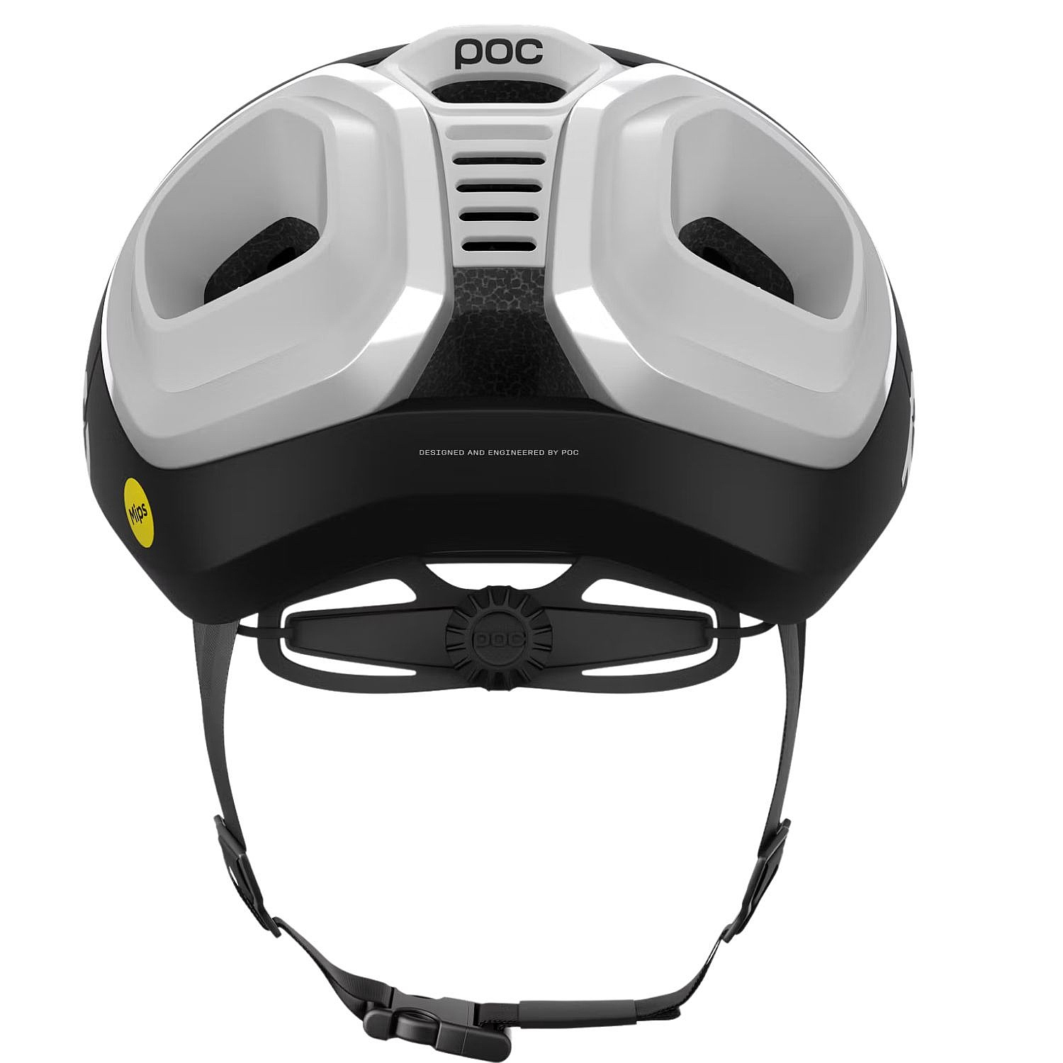 helma Poc Amidal Mips - Uranium Black Matt/Hydrogen White