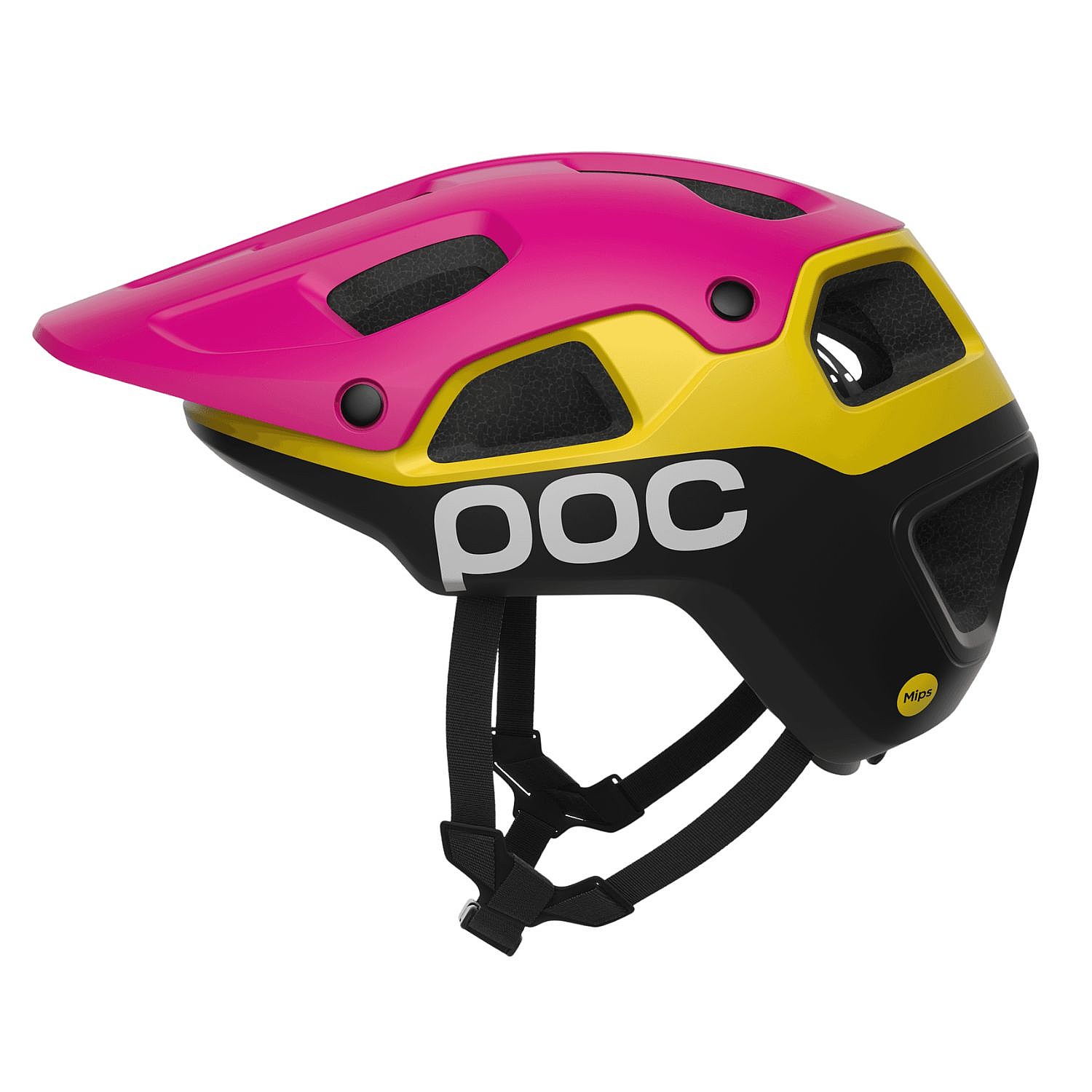 helma Poc Cularis Pure Mips - Rhos Red Matt/Citrine Yellow Matt