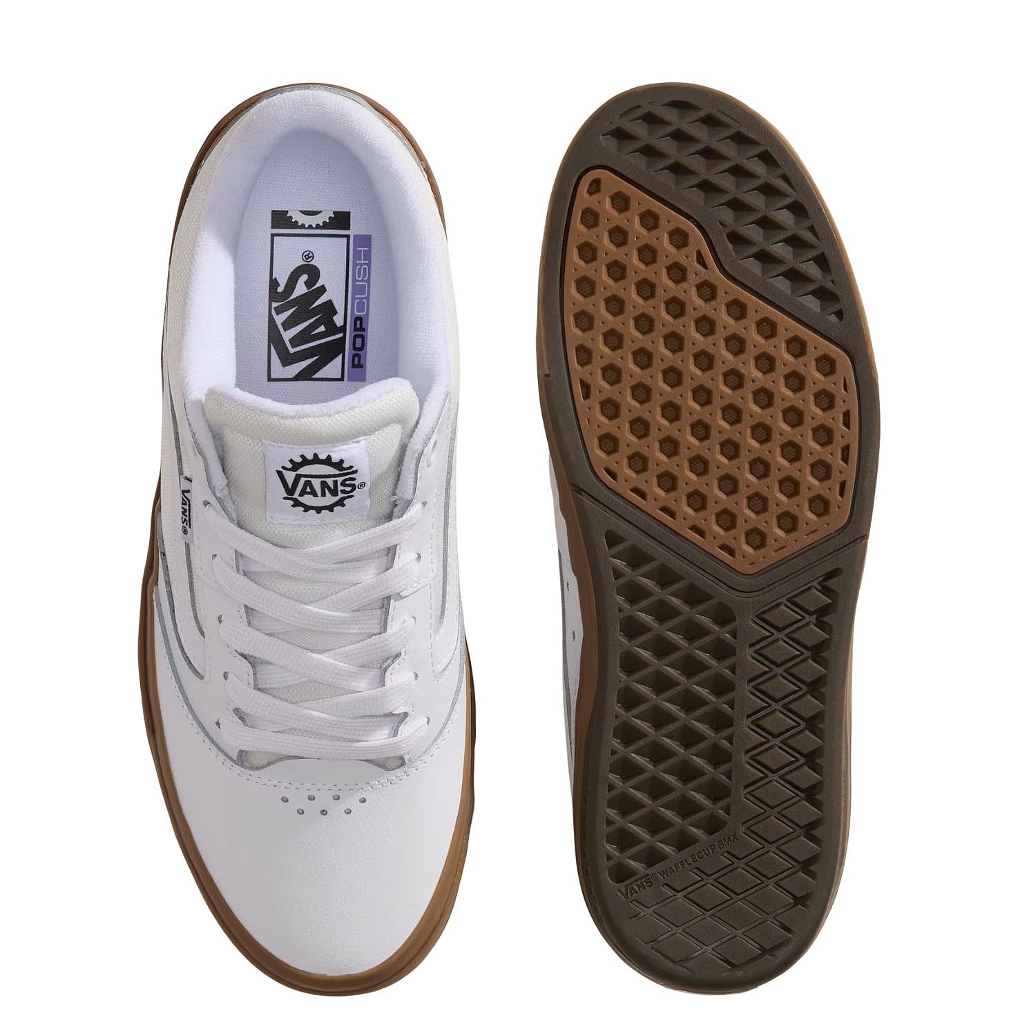 topánky Vans BMX Proof Wafflecup - White/Gum - men´s