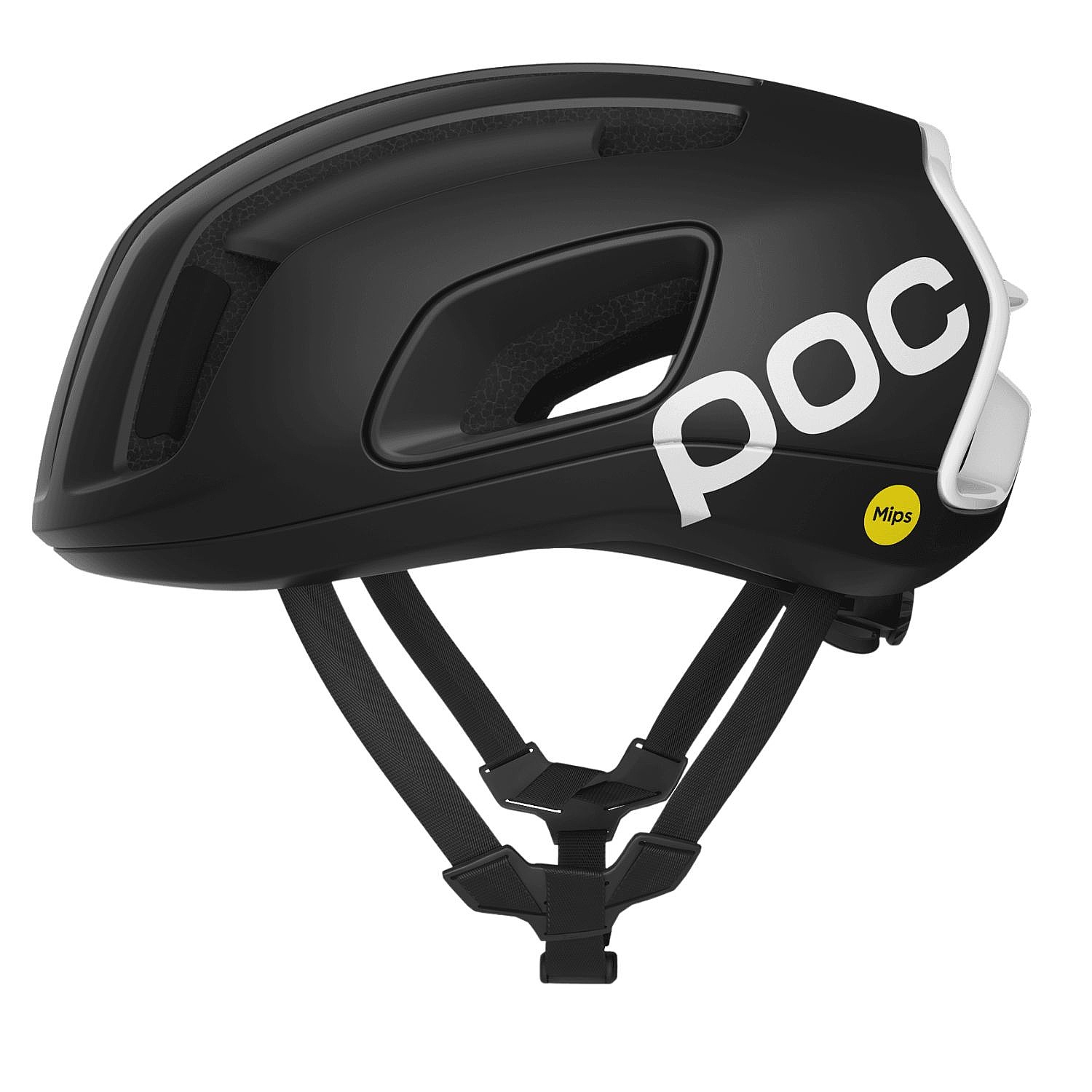 helma Poc Amidal Mips - Uranium Black Matt/Hydrogen White