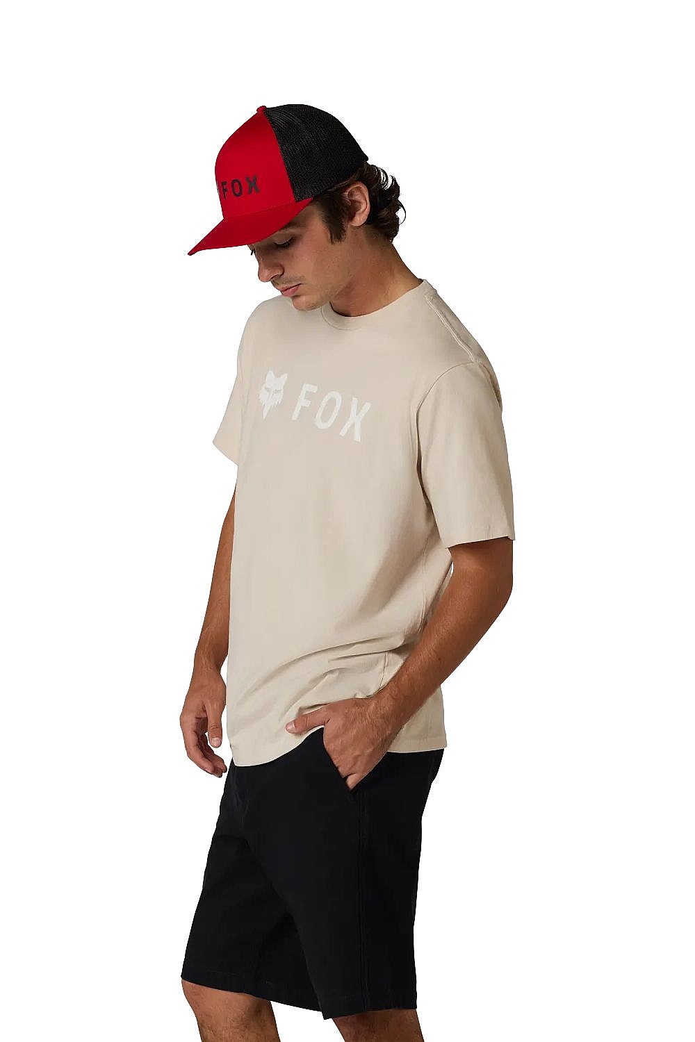 kraťasy Fox Work - Black - men´s