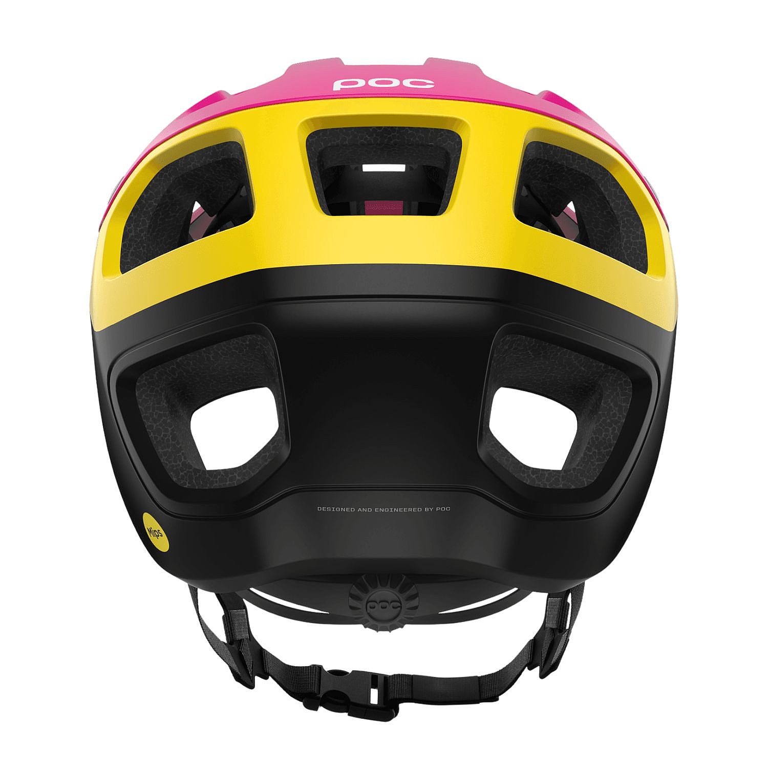 helma Poc Cularis Pure Mips - Rhos Red Matt/Citrine Yellow Matt