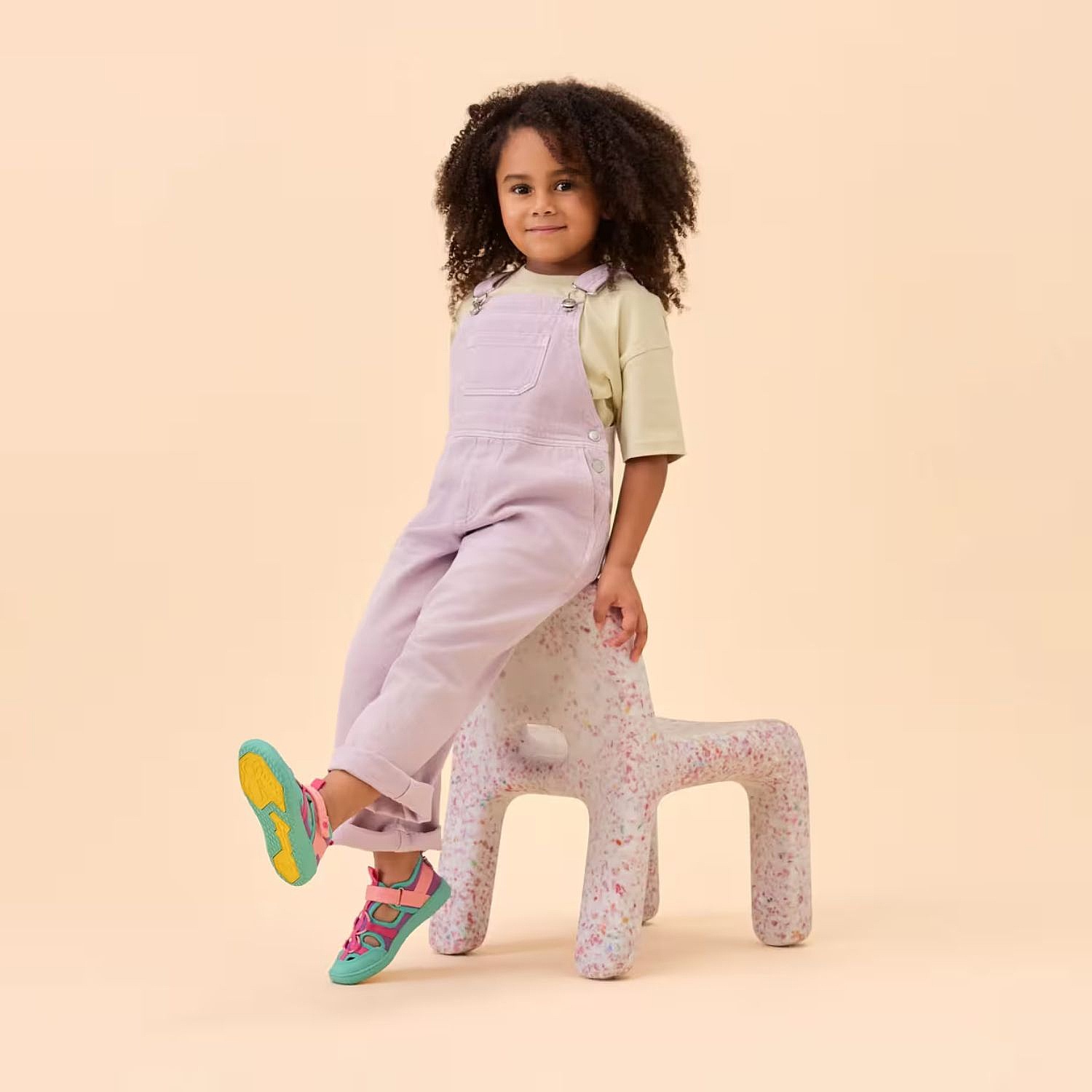 chaussures Affenzahn Vegan Roughy Owl - Purple - kid´s