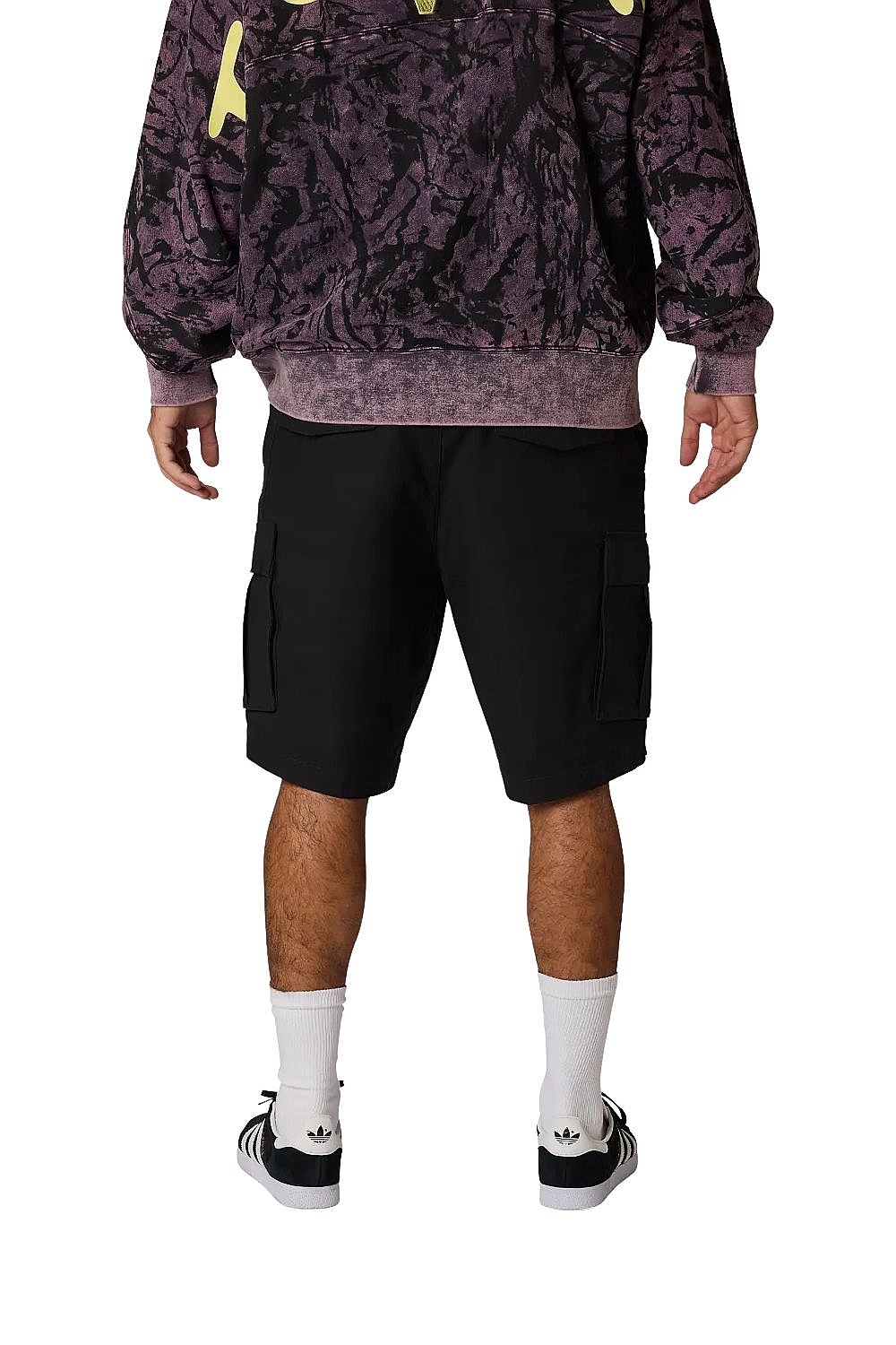 short Fox Cargo Ripstop - Black - men´s