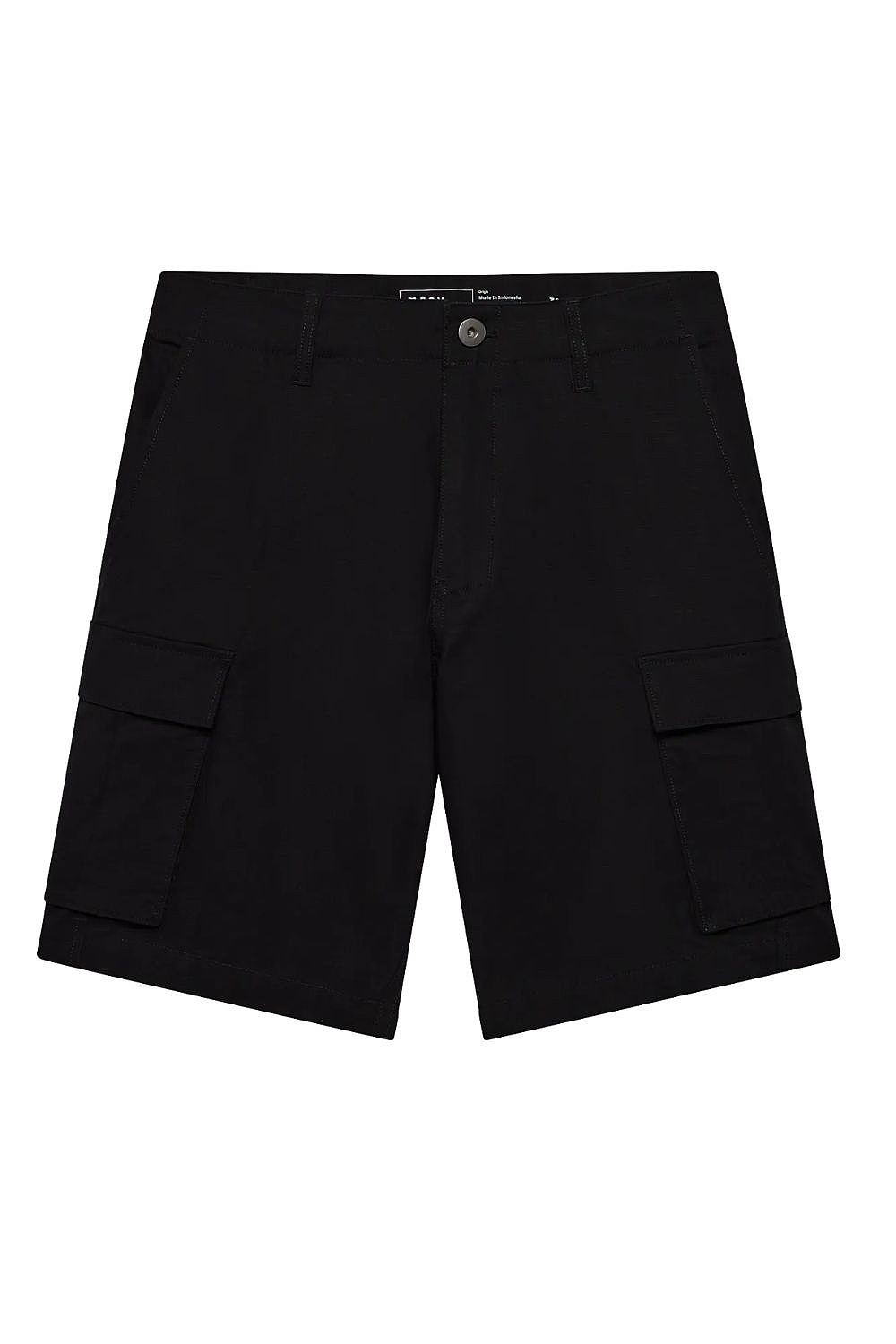 short Fox Cargo Ripstop - Black - men´s