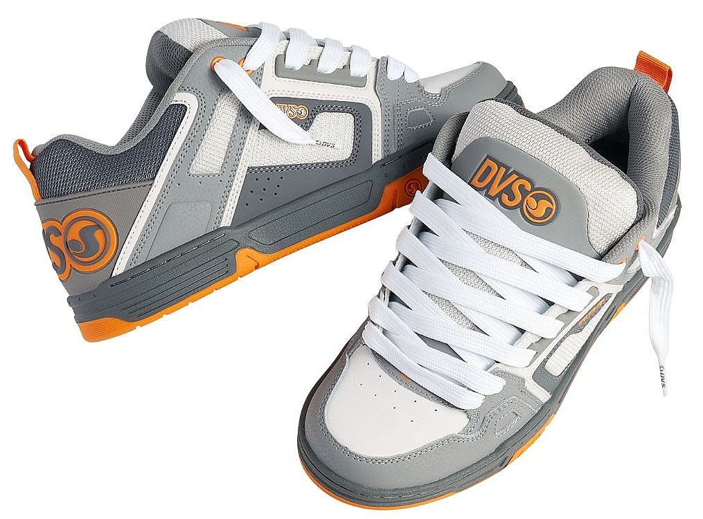chaussures DVS Comanche - Charcoal/Grey/Orange/Nubuck - men´s