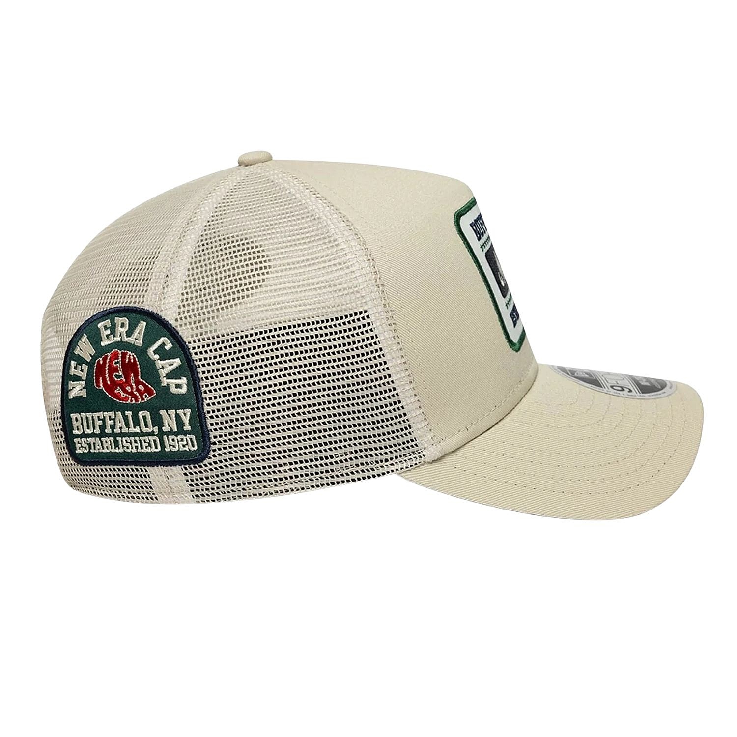 Kappe New Era 9FO M-Crown AF Multi Patch Trucker Branded - Stone - men´s