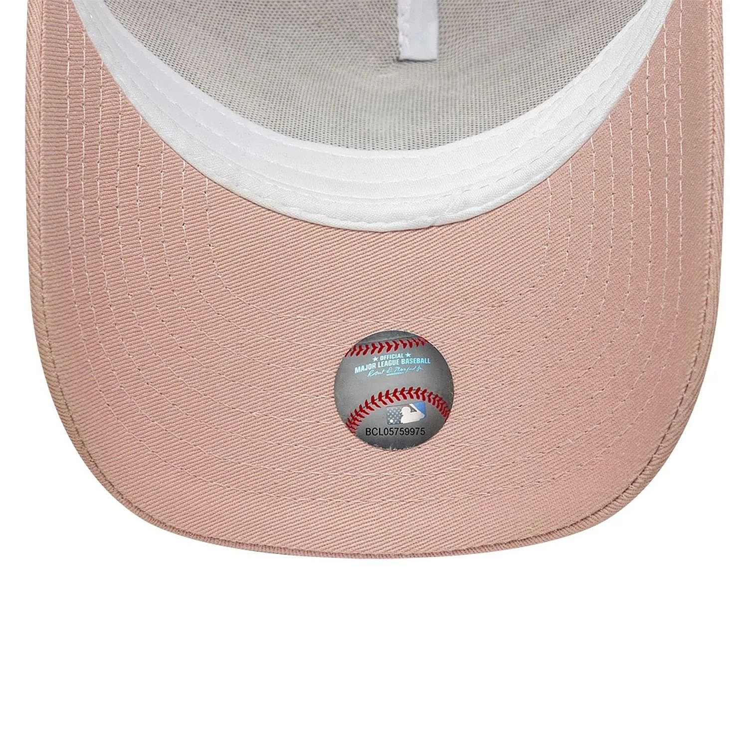 Kappe New Era 9FO AF League Trucker MLB New York Yankees Youth - Pink Rouge - unisex junior