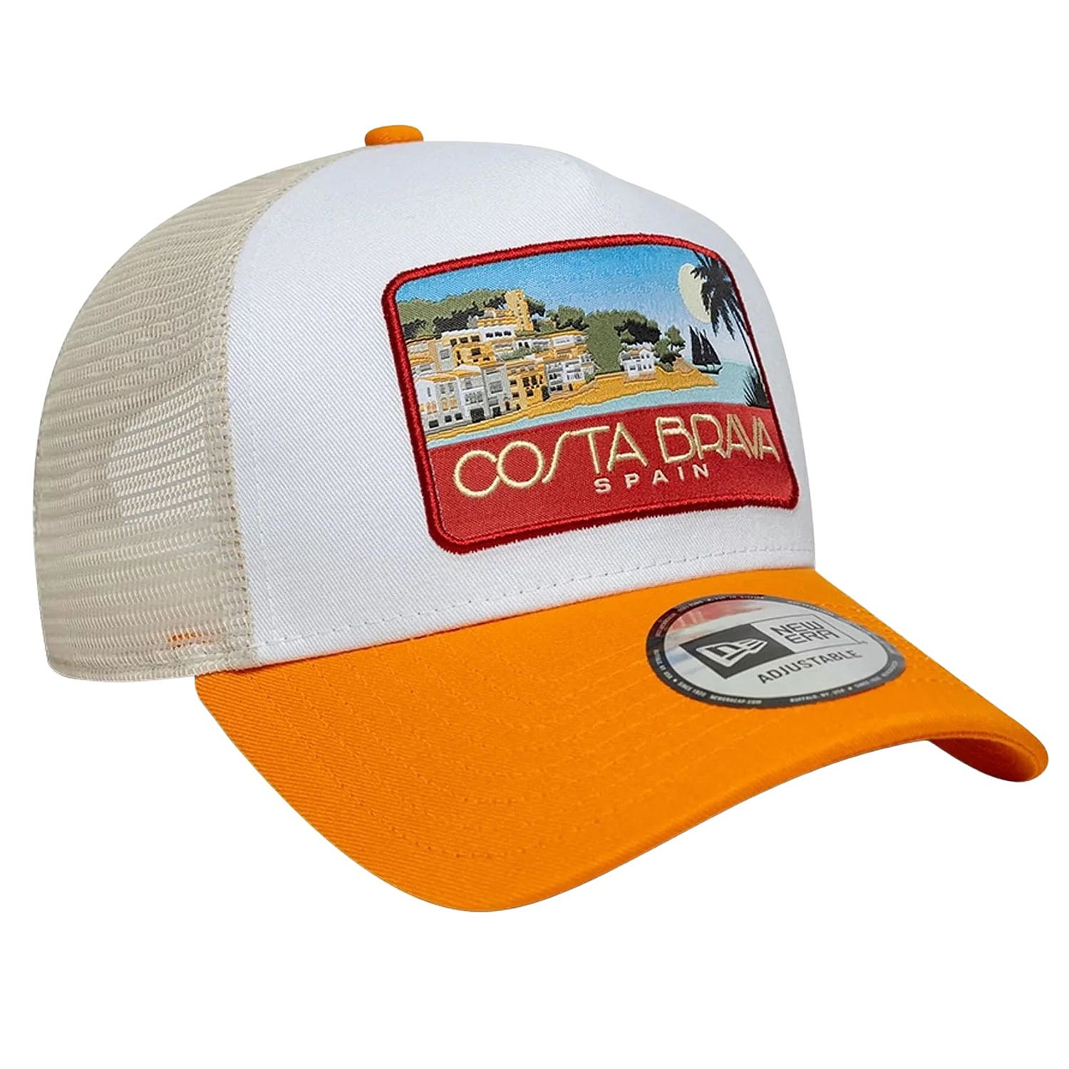 casquette New Era 9FO AF Location Patch Trucker Branded - Tennessee Orange - men´s