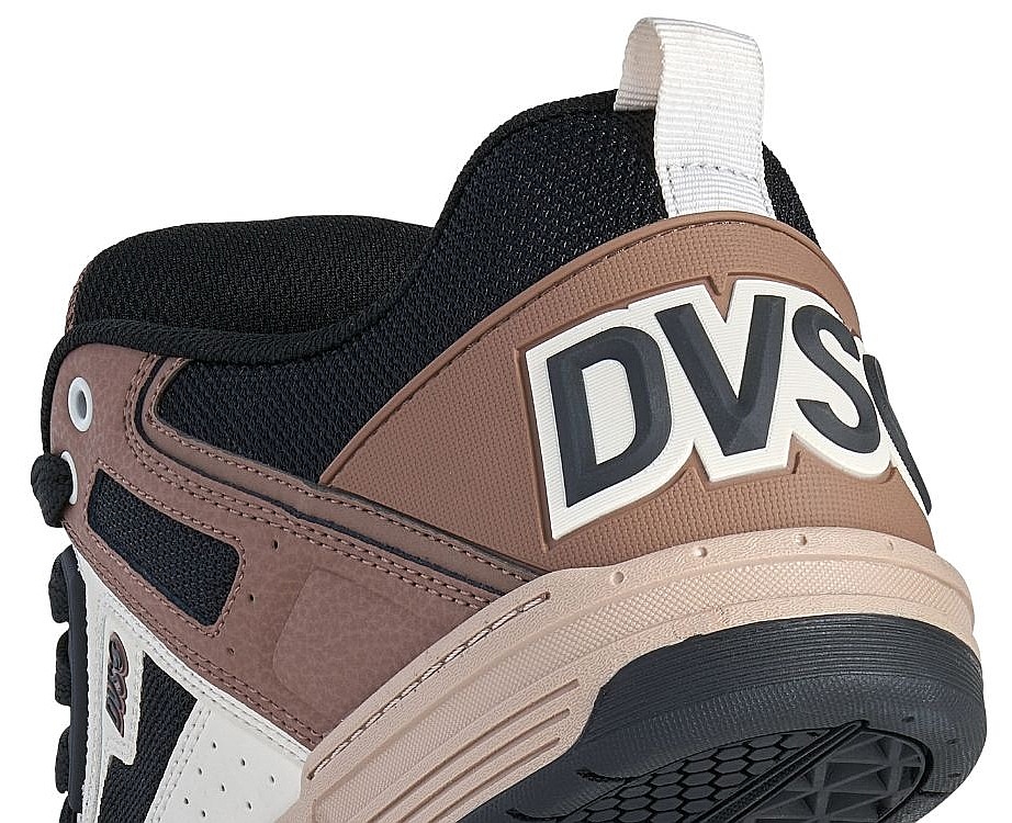 chaussures DVS Comanche - Black/Taupe/Brown/Suede - men´s