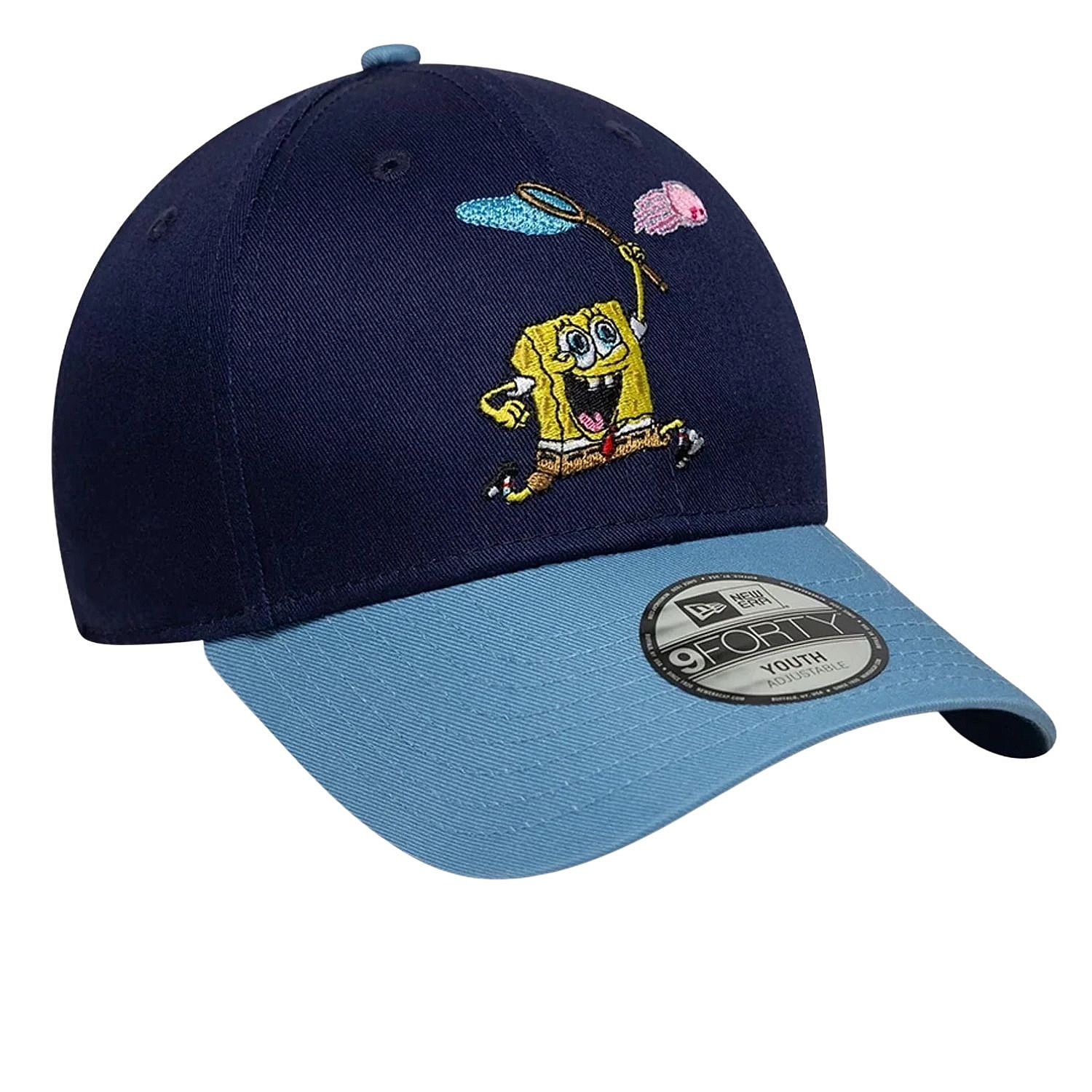 cap New Era 9FO Spongebob 9forty Jellyfish Child - Oceanside Blue/Sky Blue - kid´s