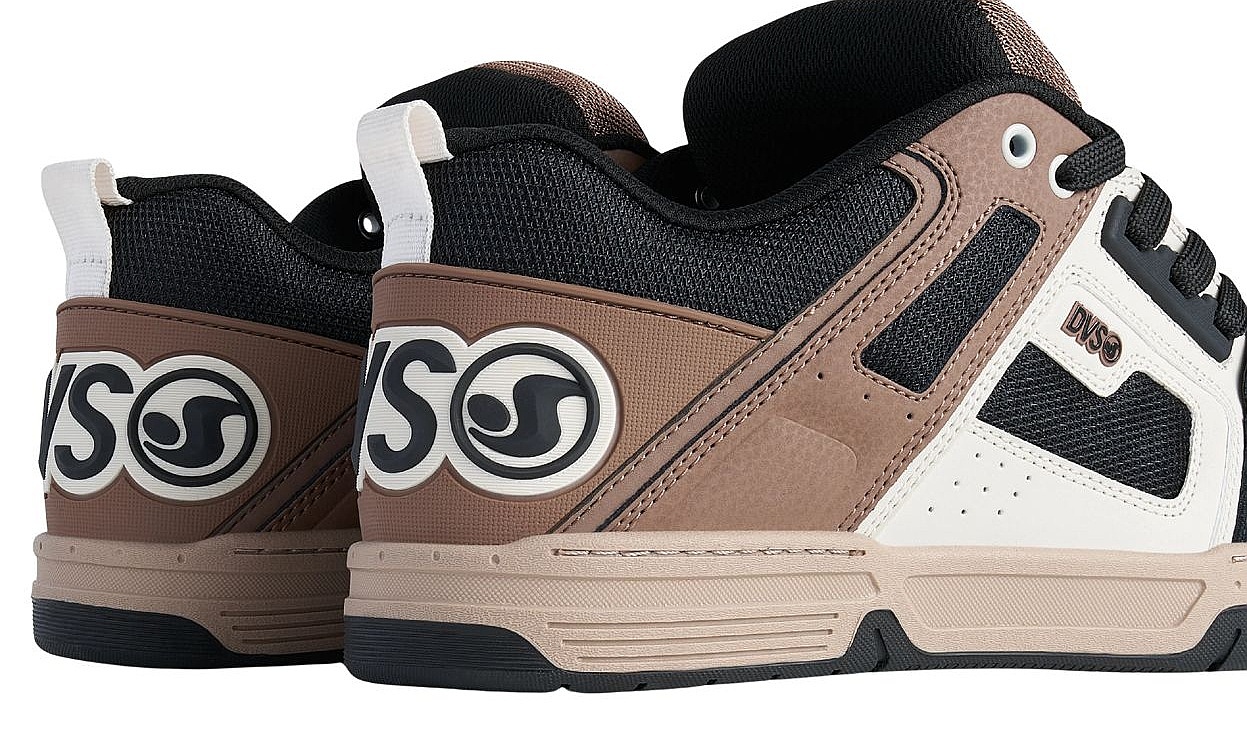 chaussures DVS Comanche - Black/Taupe/Brown/Suede - men´s