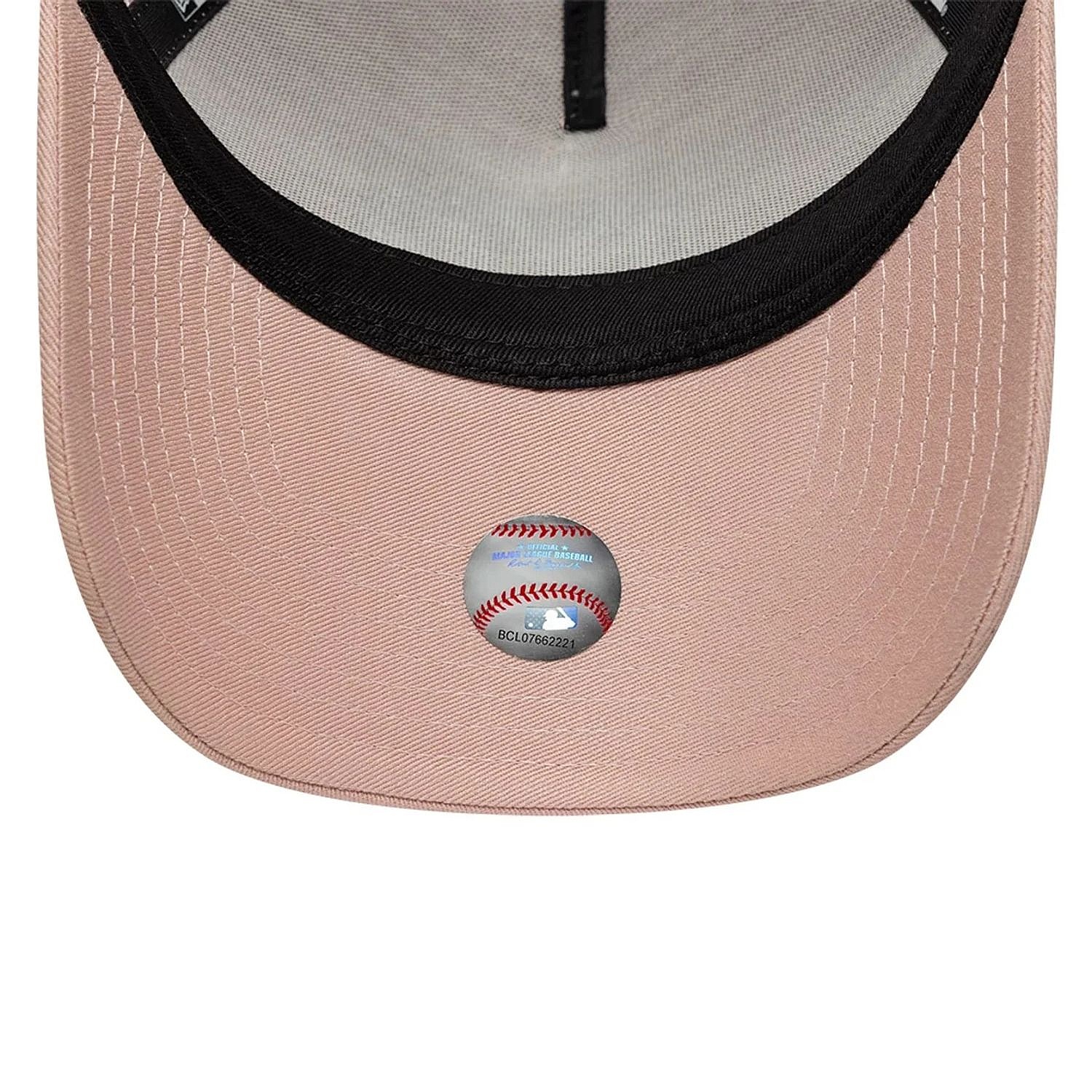 casquette New Era 9FO AF Floral Trucker MLB New York Yankees - Pink Rouge/Chrome White - women´s