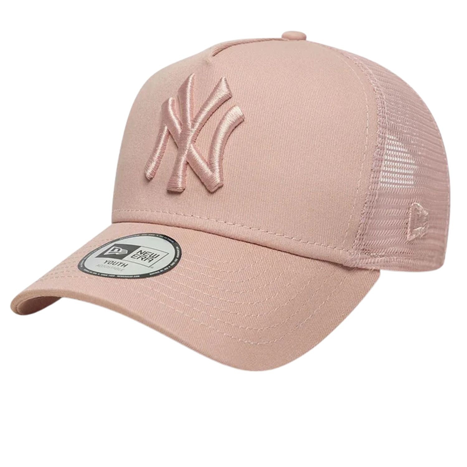 cap New Era 9FO AF League Trucker MLB New York Yankees Child - Pink Rouge - kid´s