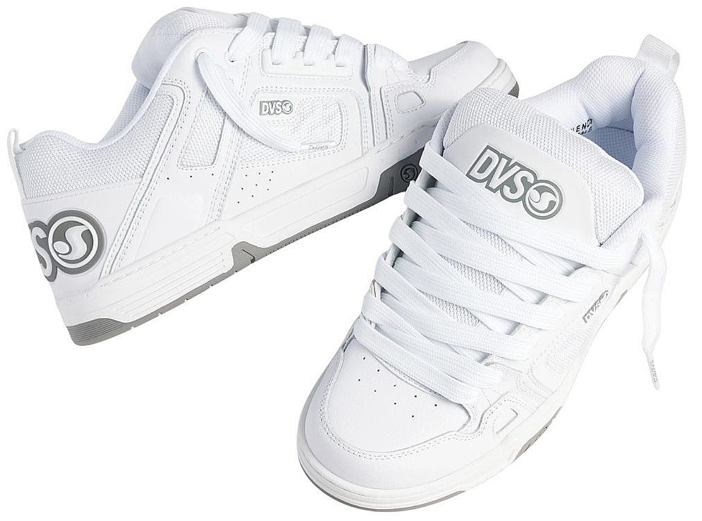 Schuhe DVS Comanche - White/White/Grey/Leather - men´s