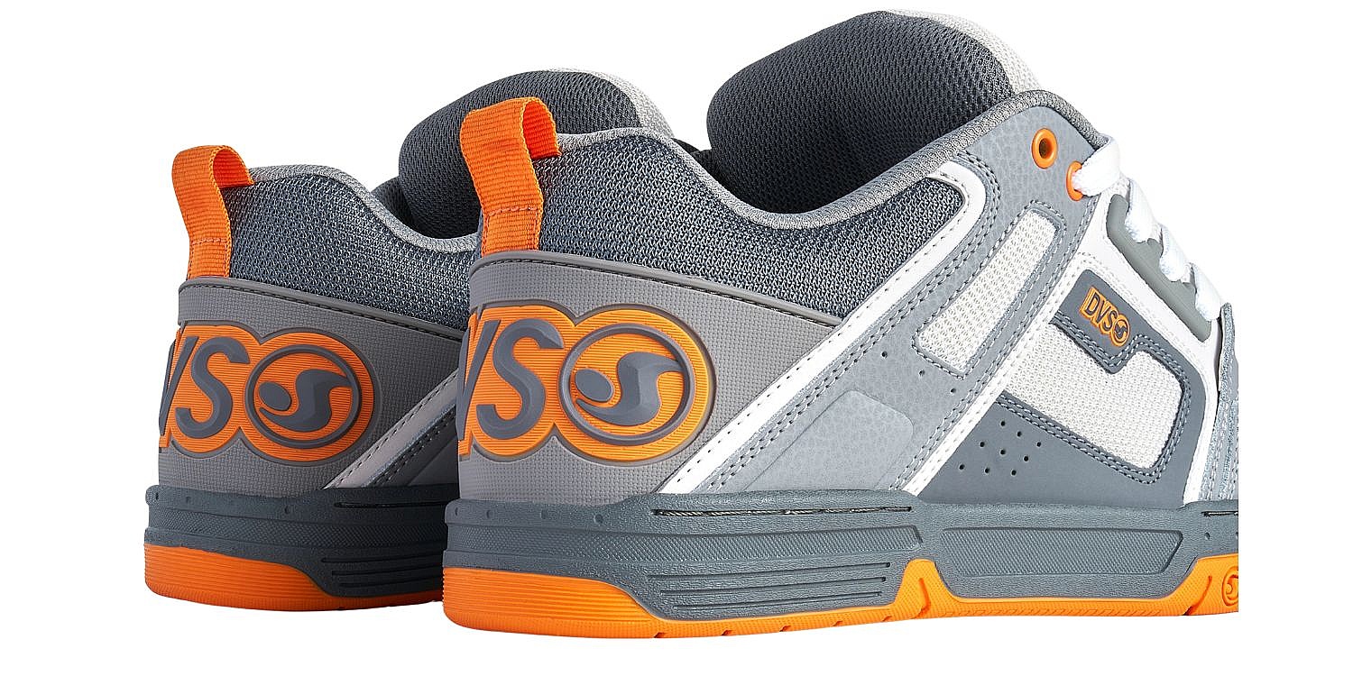 chaussures DVS Comanche - Charcoal/Grey/Orange/Nubuck - men´s