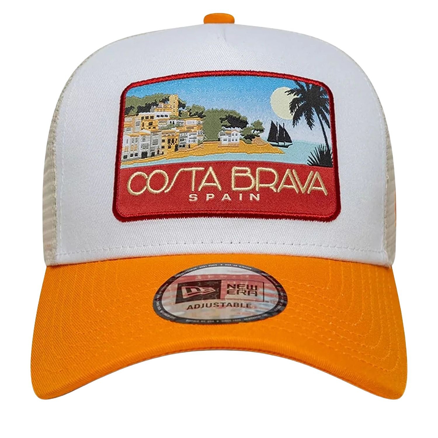 casquette New Era 9FO AF Location Patch Trucker Branded - Tennessee Orange - men´s