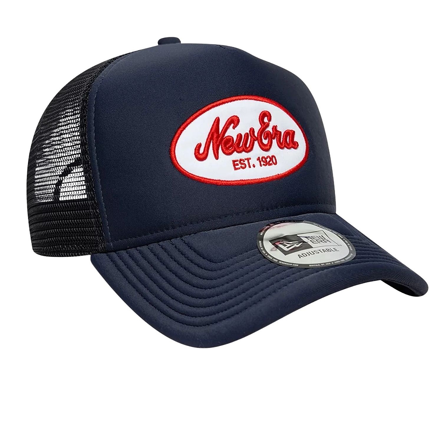 Kappe New Era 9FO AF Oval Foam Patch Trucker Branded - Navy - men´s