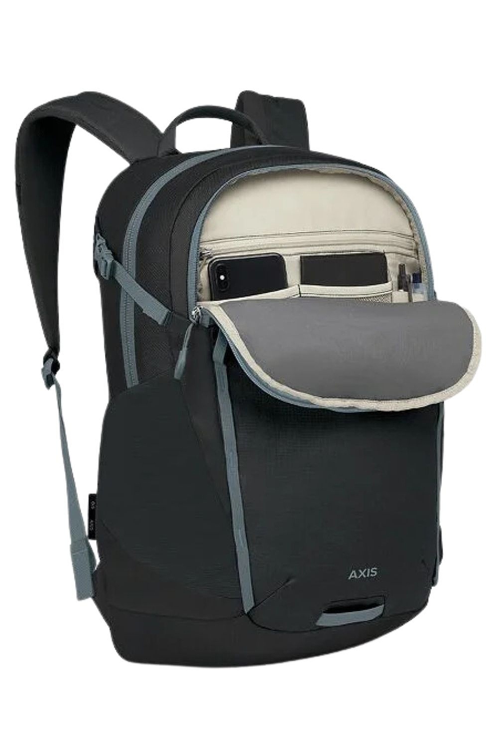 Rucksack Osprey Axis - Black/Shale Grey