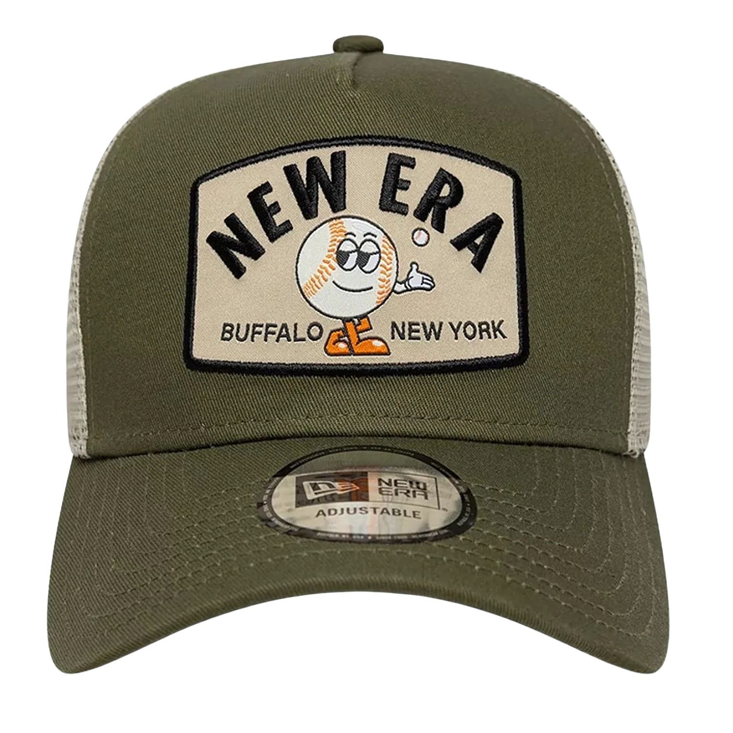 Kappe New Era 9FO AF Summer PatchTrucker Branded - New Olive - men´s