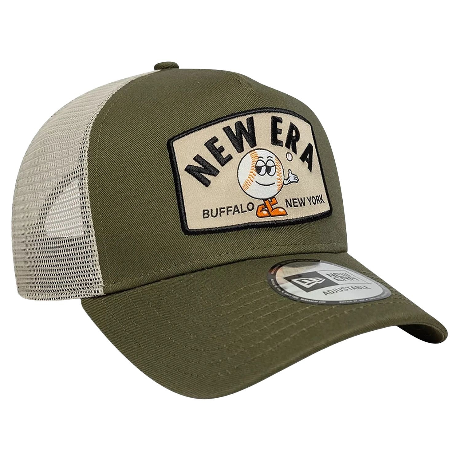 Kappe New Era 9FO AF Summer PatchTrucker Branded - New Olive - men´s