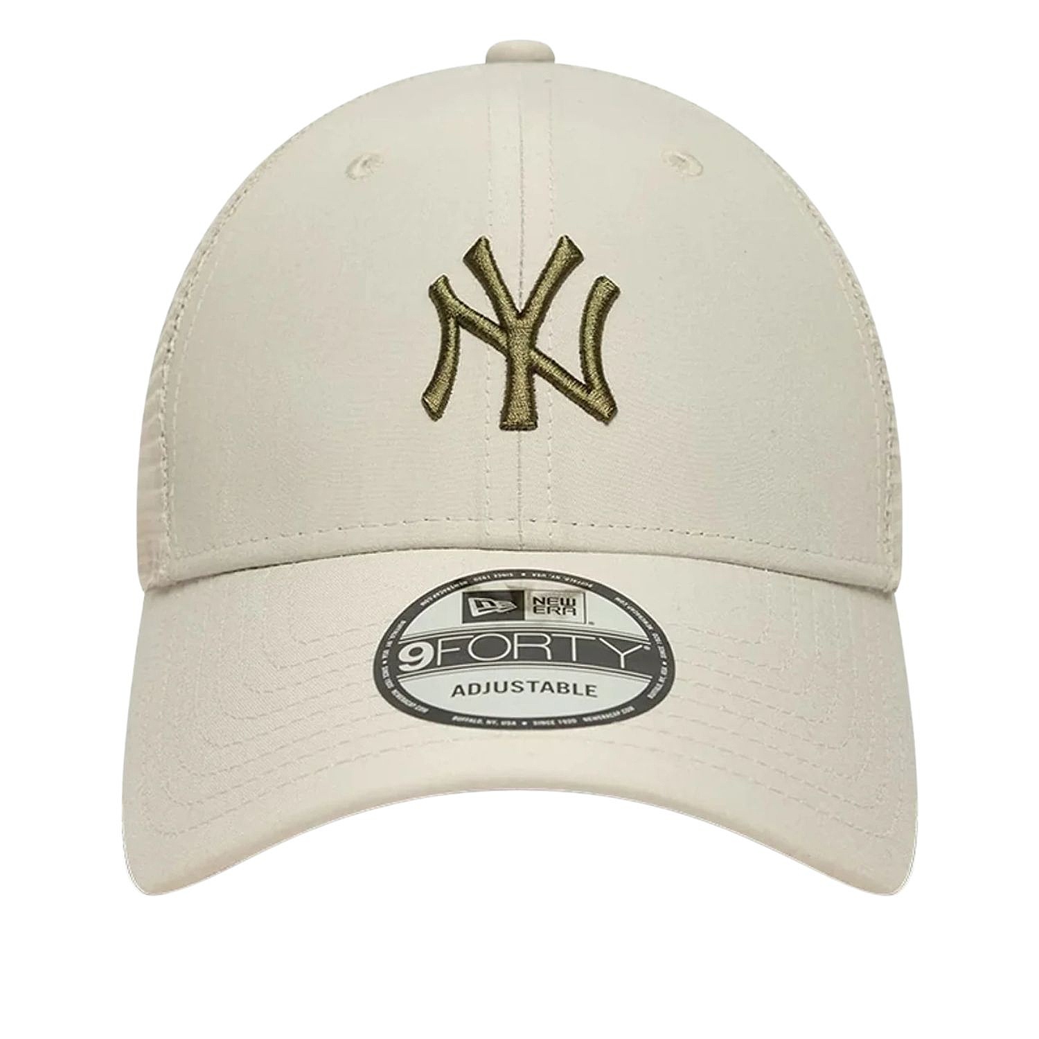 Kappe New Era 9FO Midi Homefield Trucker MLB New York Yankees - Stone/New Olive - men´s
