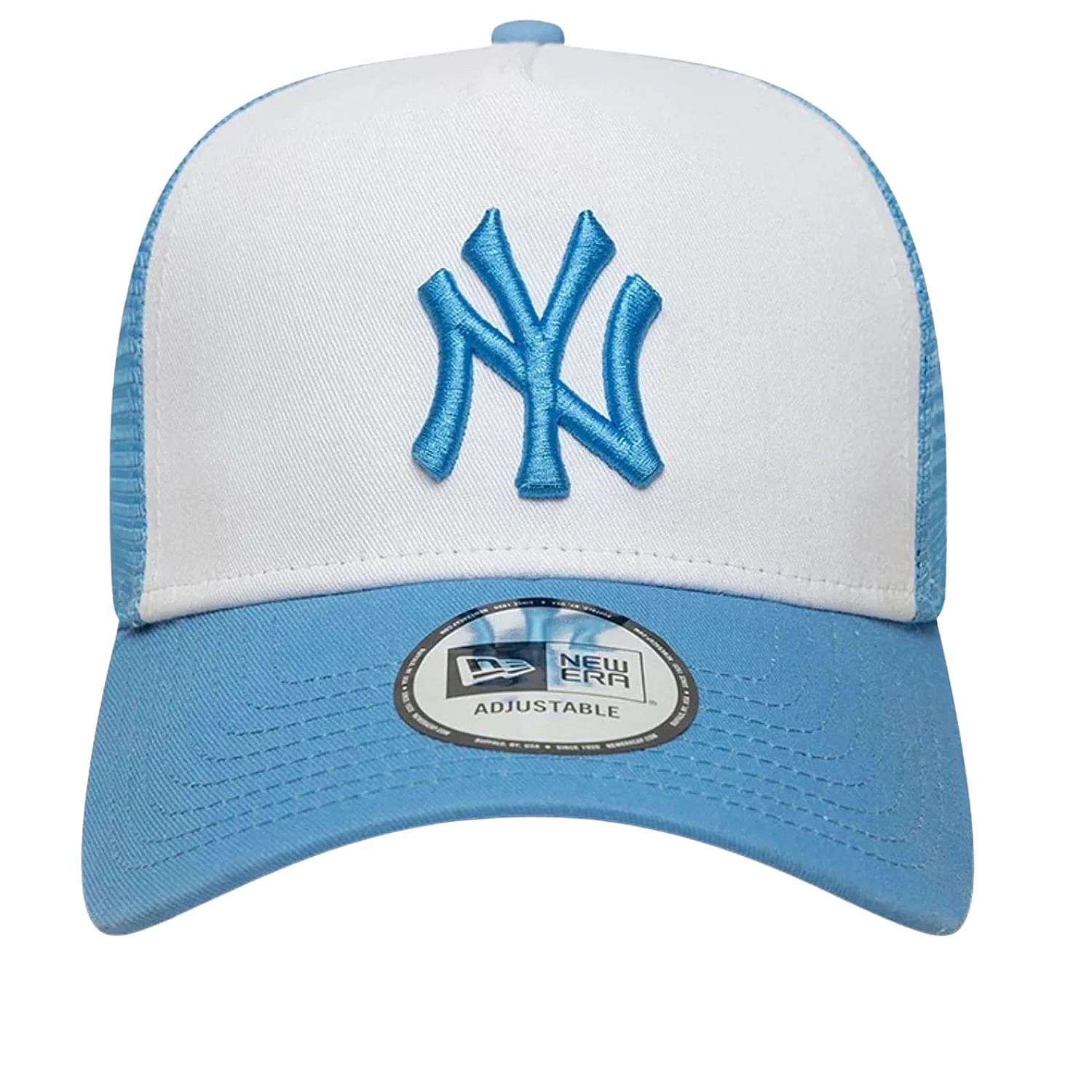 czapka z daszkiem New Era 9FO AF League Ess. Trucker MLB New York Yankees - Radiant Blue - men´s