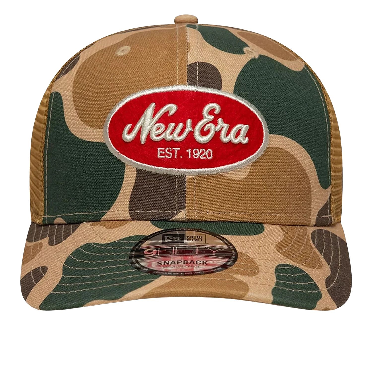 casquette New Era 9FI Duck Camo Trucker - Wheat - men´s