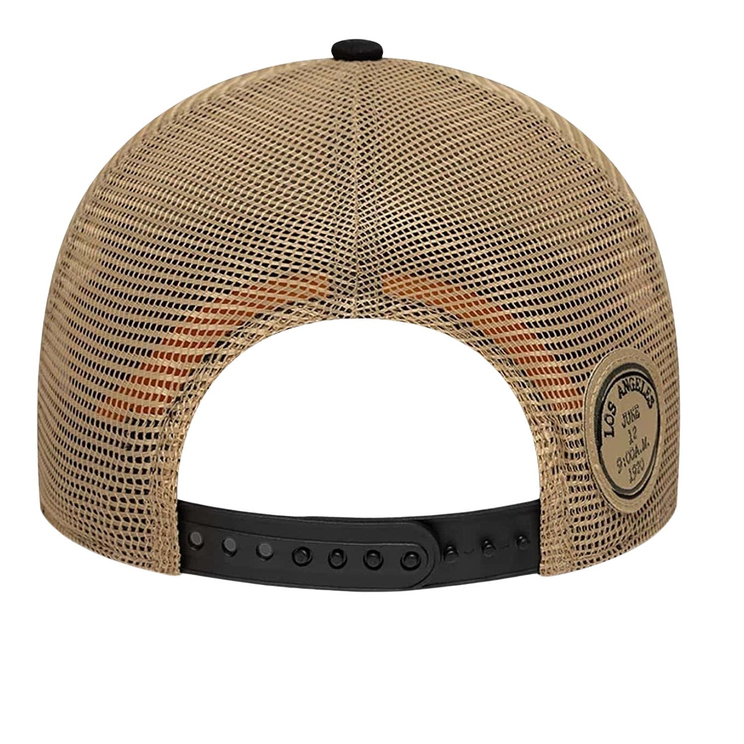 Kappe New Era 9FO AF Location Patch Trucker Branded Youth - Stone - unisex junior