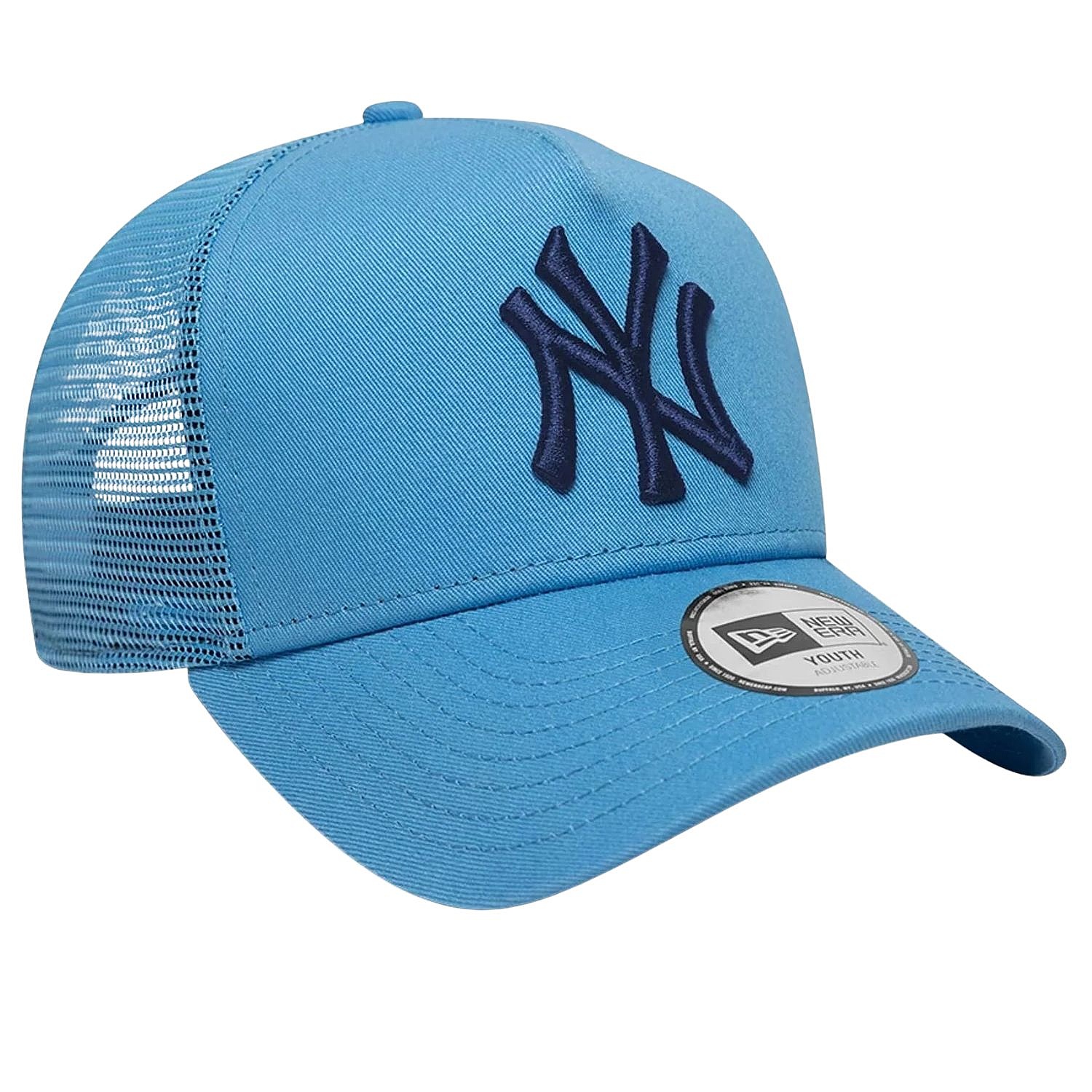 Kappe New Era 9FO AF League Trucker MLB New York Yankees Child - Radiant Blue/Oceanside Blue - kid´s