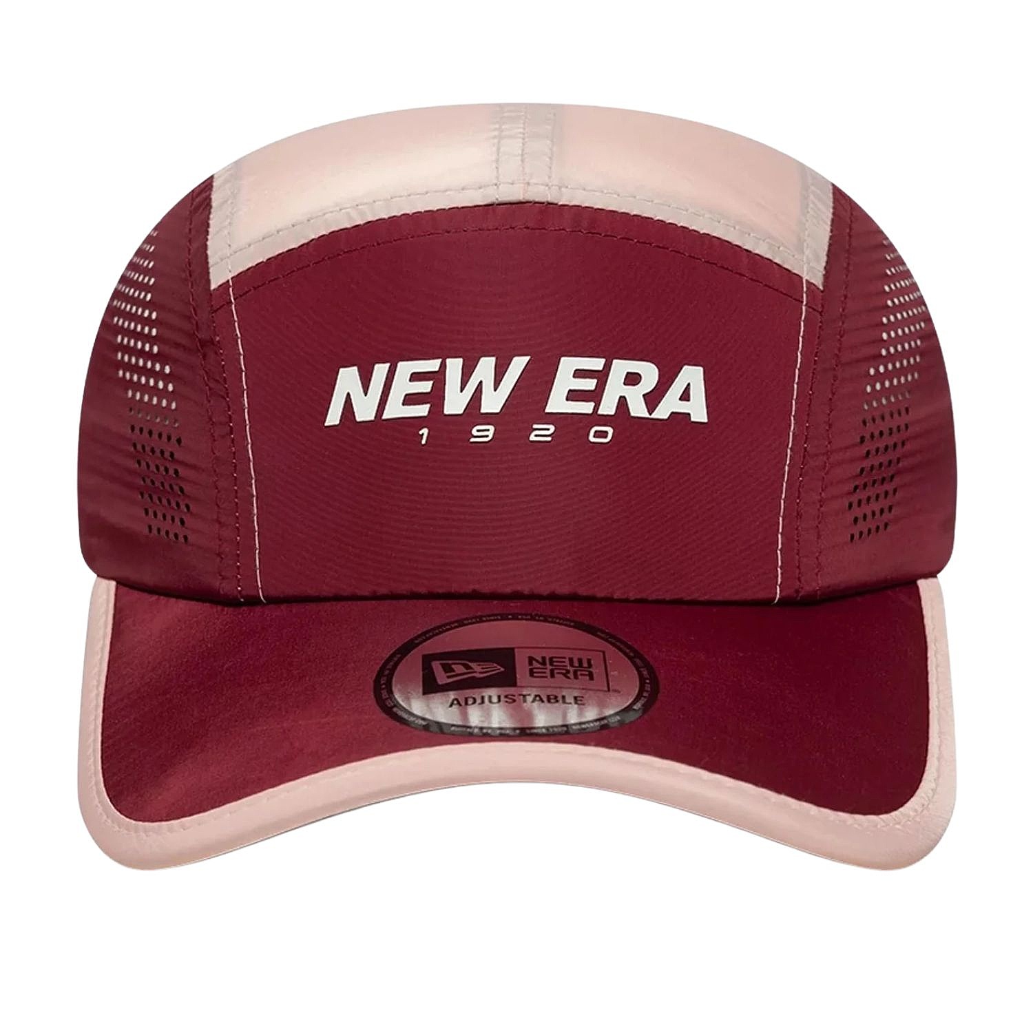 casquette New Era Runner Colour Block - Cardinal/Pink - men´s