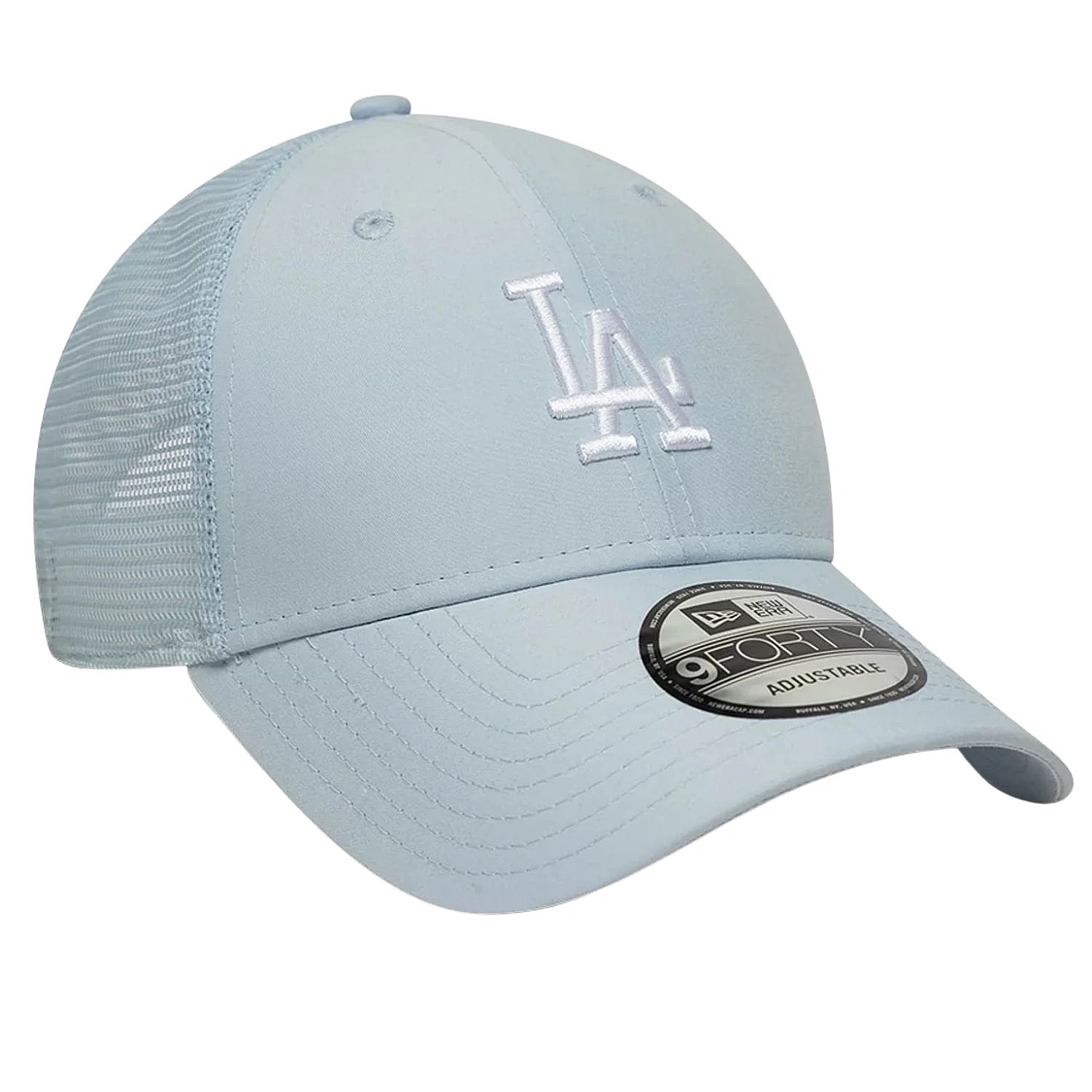 casquette New Era 9FO Midi Homefield Trucker MLB Los Angeles Dodgers - Soft Blue/White - men´s