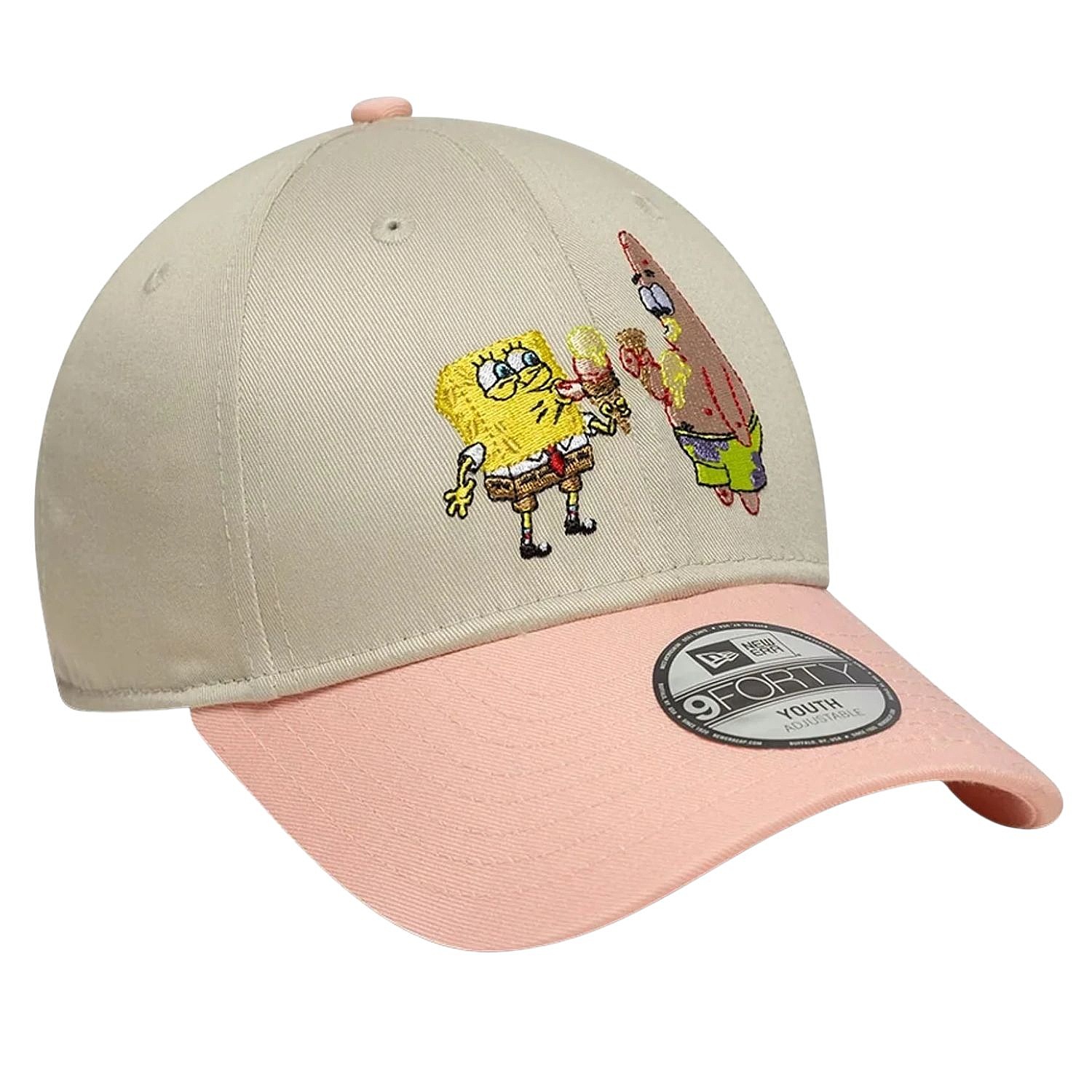 casquette New Era 9FO Spongebob 9forty Patrick Star Child - Light Cream/Pink Lemonade - kid´s