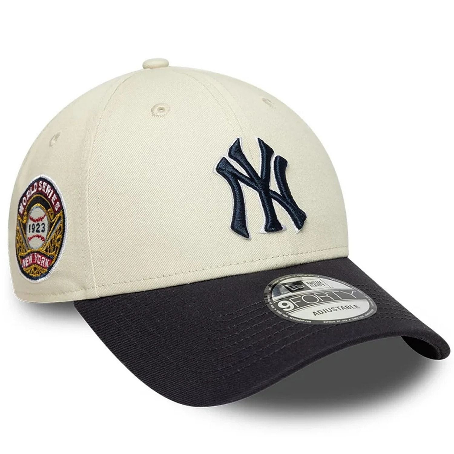 casquette New Era 9FO Ws Patch MLB New York Yankees - Light Cream/Navy - men´s
