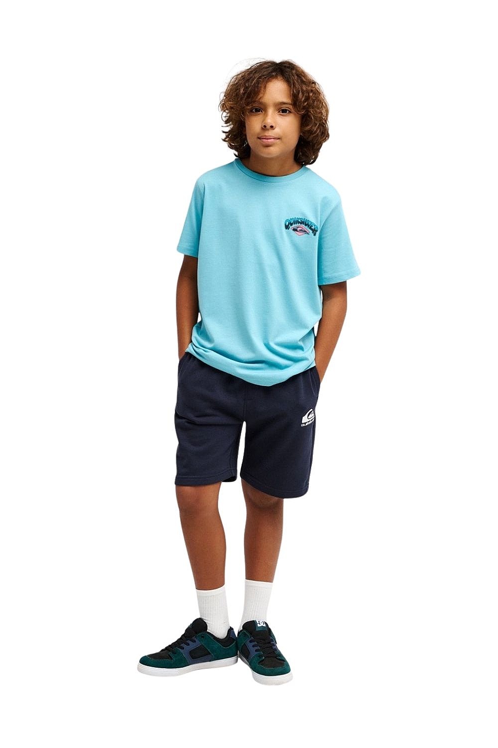 spodenki Quiksilver Easy Day Jogger - KTP0/Dark Navy - boy´s