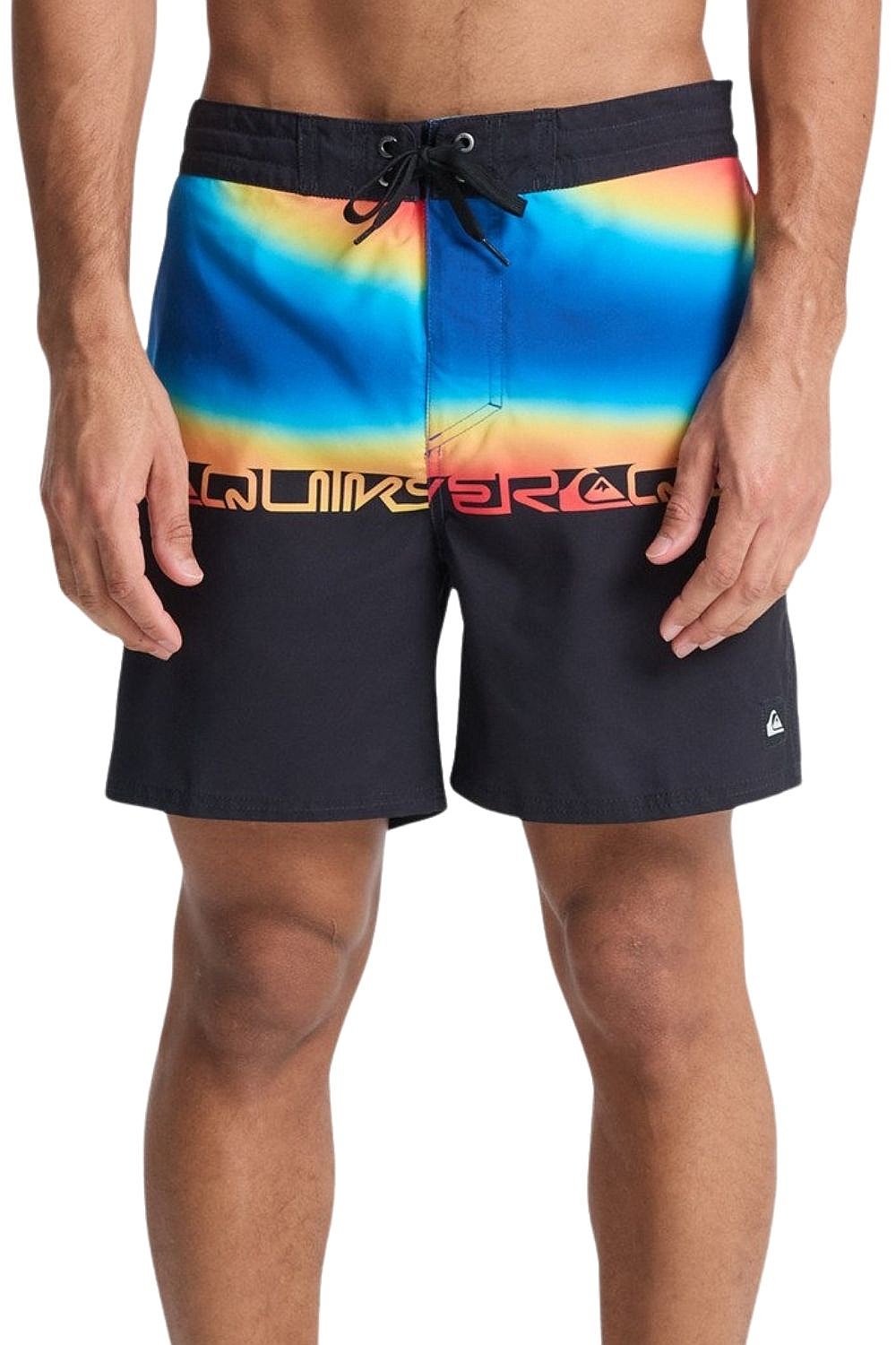 Short de bain Quiksilver Everyday Half Jam 16 - KVJ6/Black Wordblock - men´s