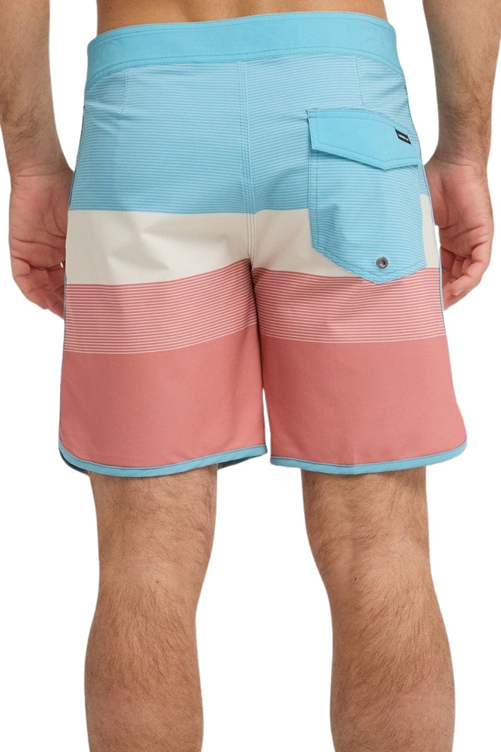 szorty kąpielowe Quiksilver Surfsilk Scallop 18 - MKT6/Desert Sand - Tijuana - men´s