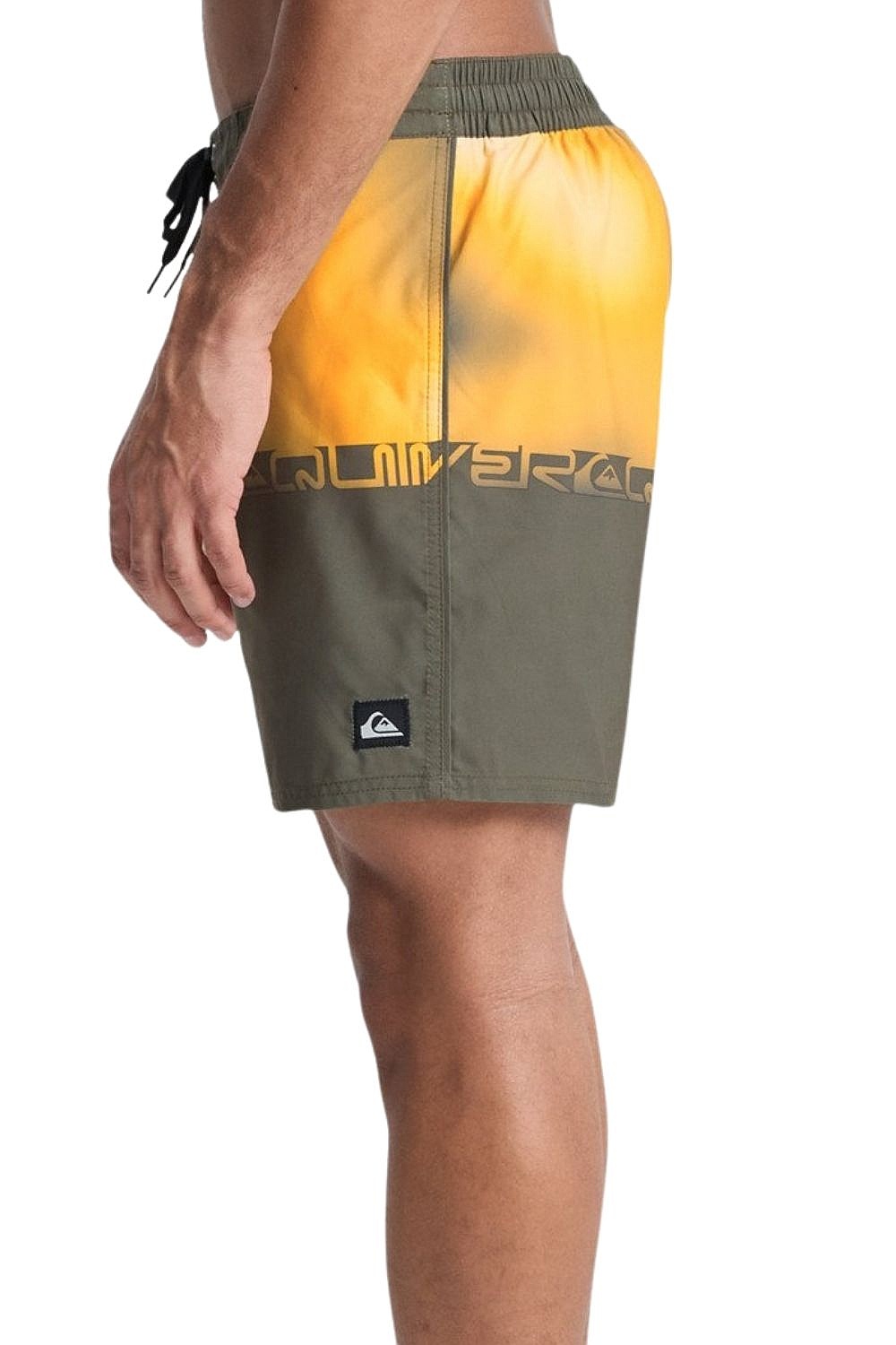 szorty kąpielowe Quiksilver Everyday Half Jam 16 - CRE6/Grape Leaf Wordblock - men´s